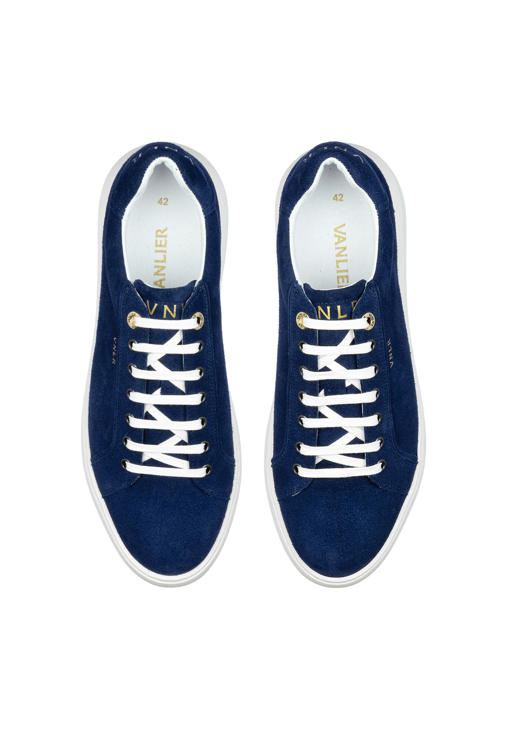 Navy suede Vito sneaker