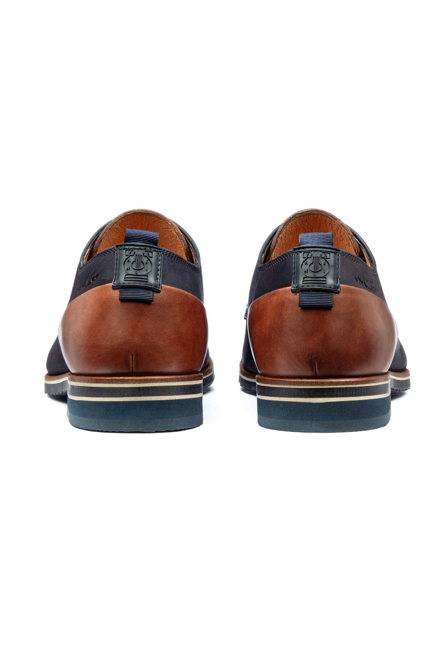 Navy nubuck Sabinus veterschoen
