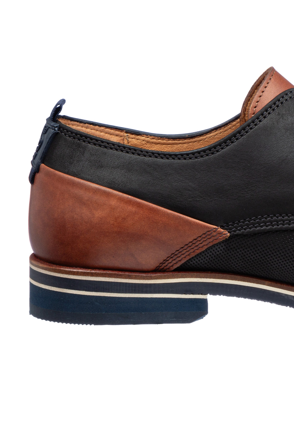 Antraciet grijs nubuck Sabinus veterschoen