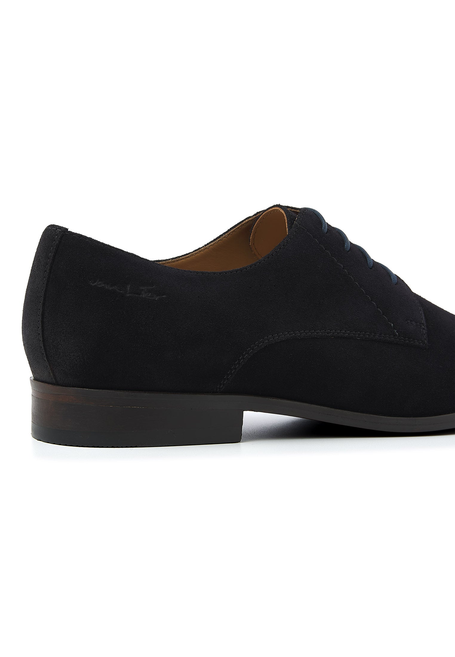 Navy suède Egeus veterschoen