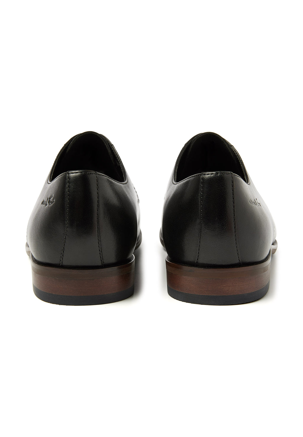 Zwart gladleren Egeus veterschoen