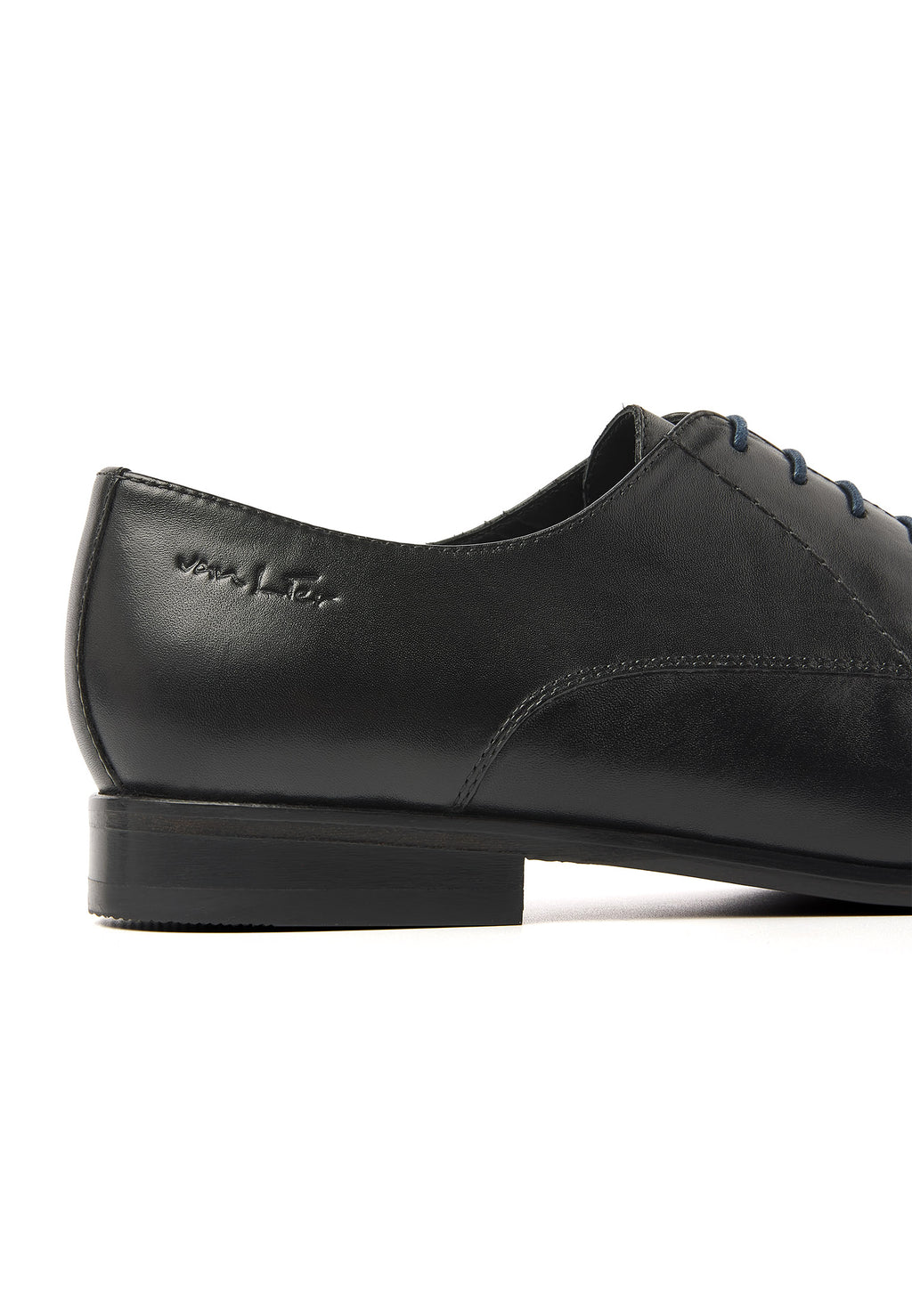 Zwart gladleren Egeus veterschoen