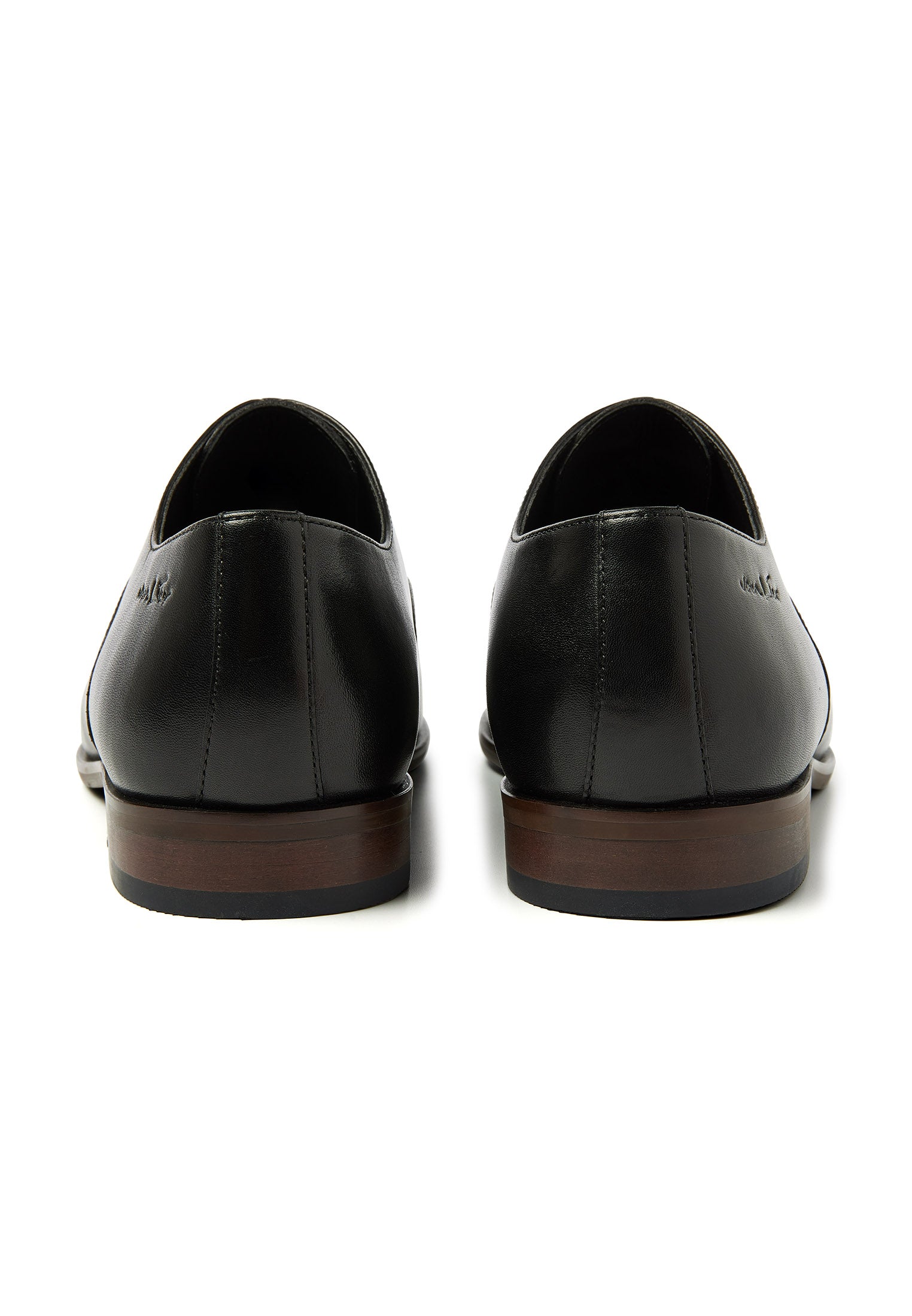 Zwart gladleren Egeus veterschoen