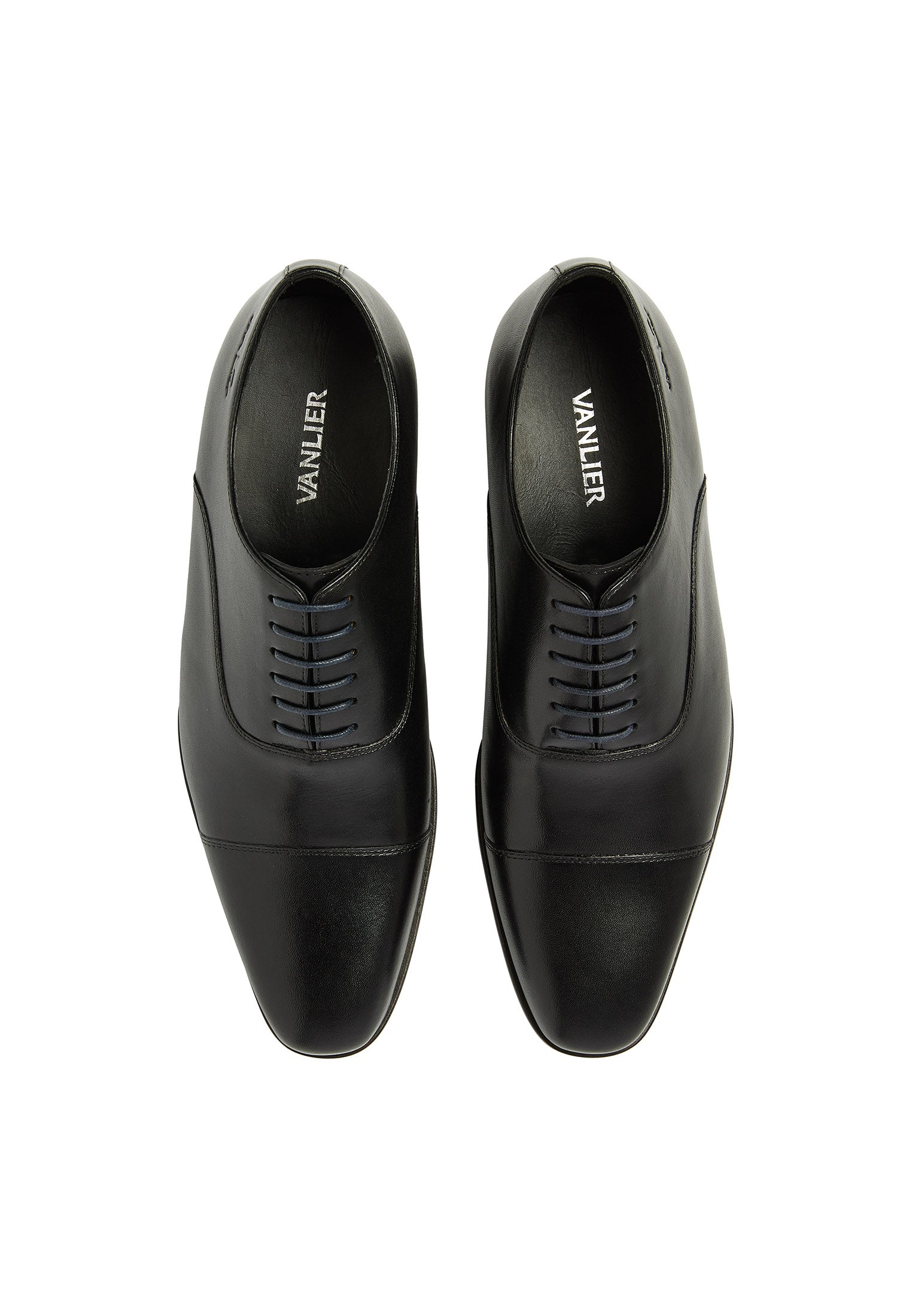 Zwart gladleren Egeus veterschoen