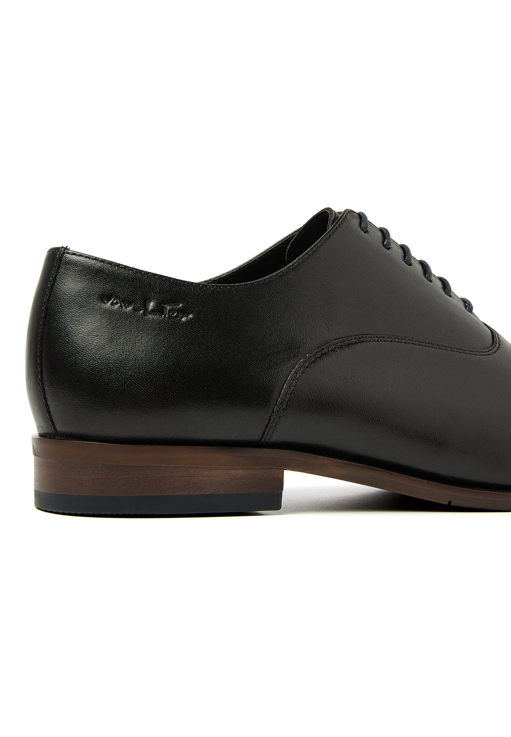 Zwart gladleren Egeus veterschoen