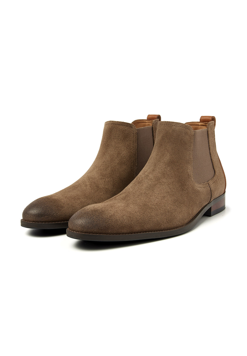 Taupe suède Vienna chelsea boot