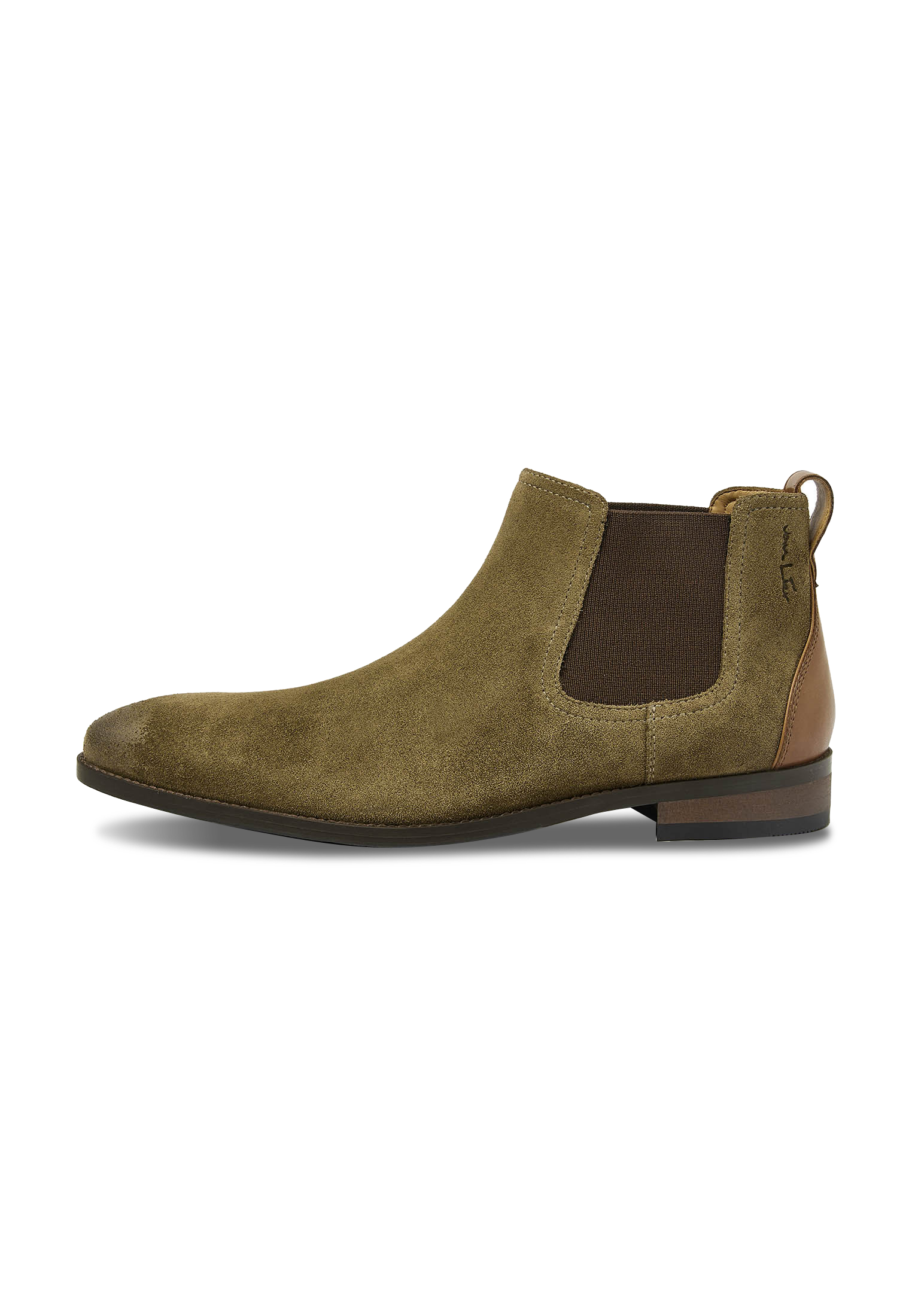 Groen suède Vienna chelsea boot