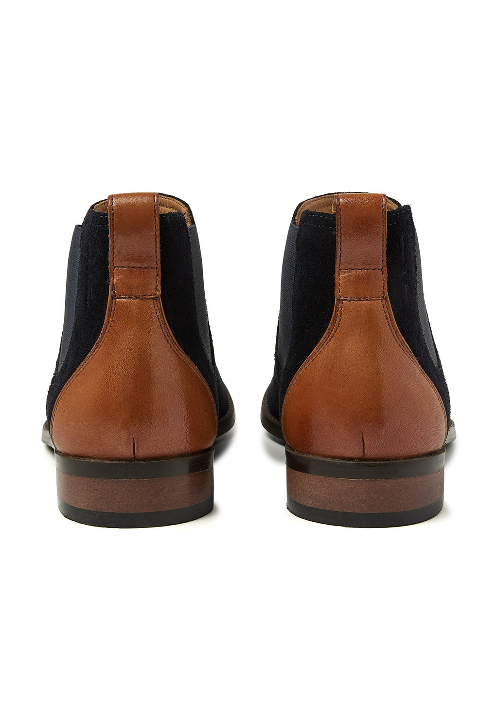 Navy suède Vienna chelsea boot