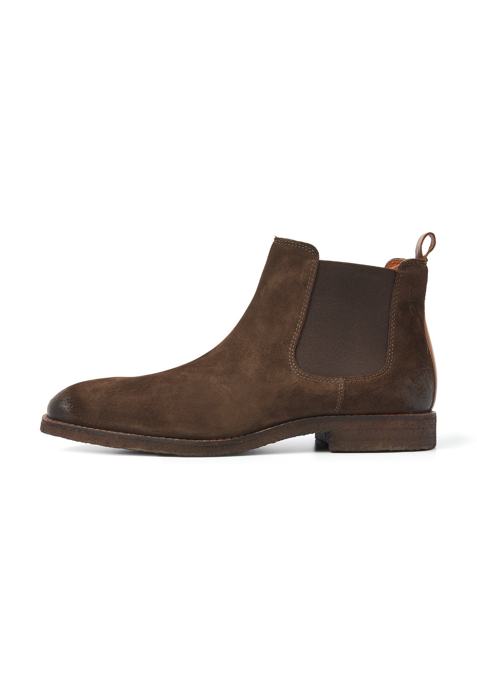Bruin suède Chukka chelsea boot