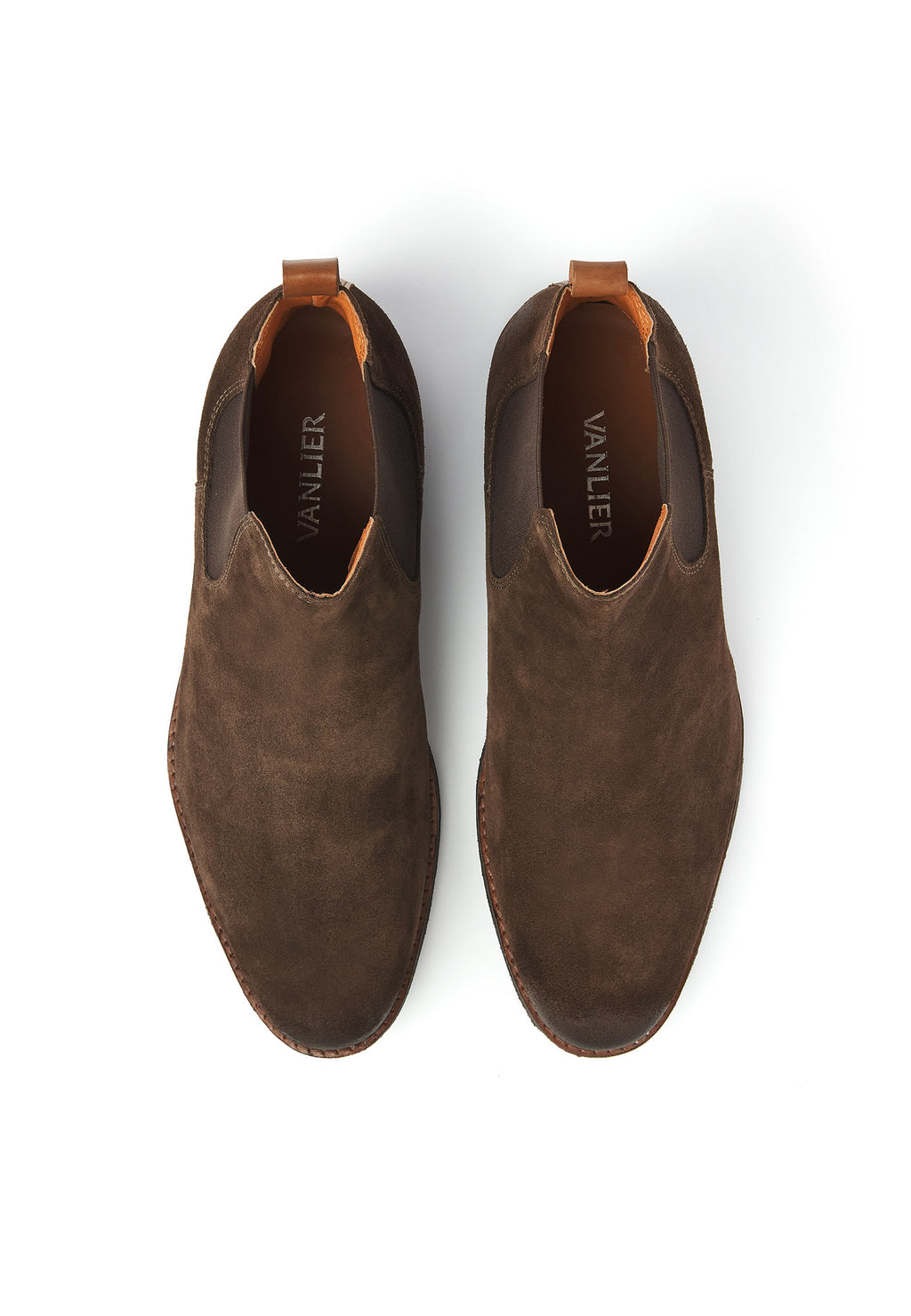 Bruin suède Chukka chelsea boot