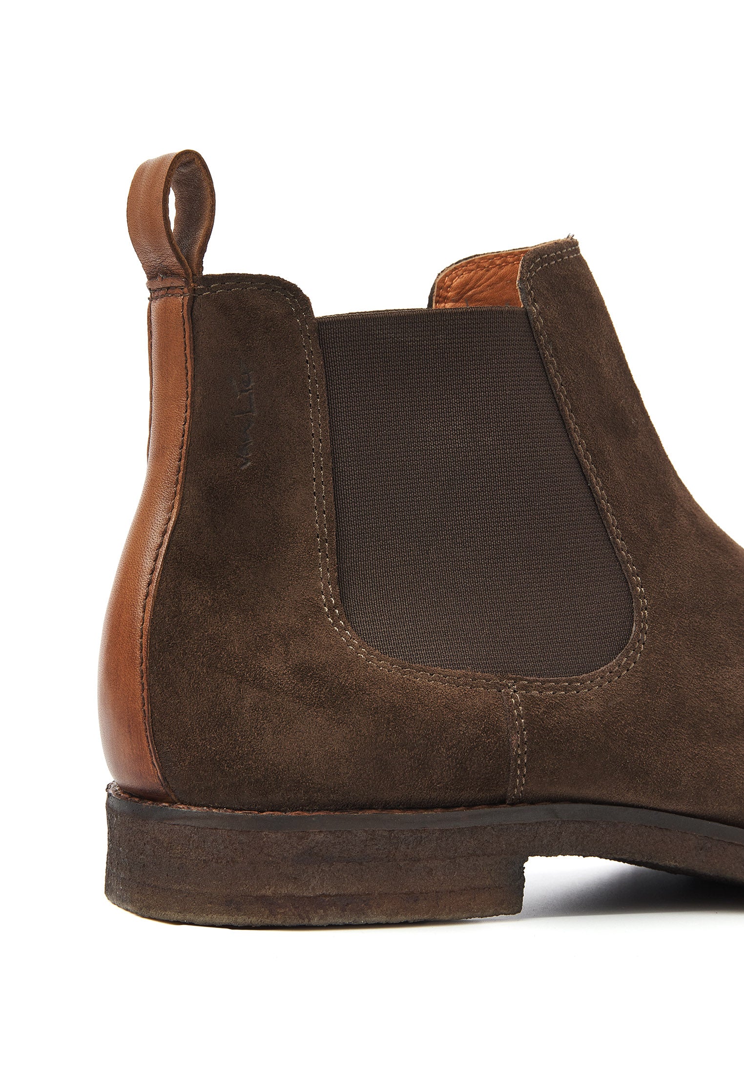 Bruin suède Chukka chelsea boot