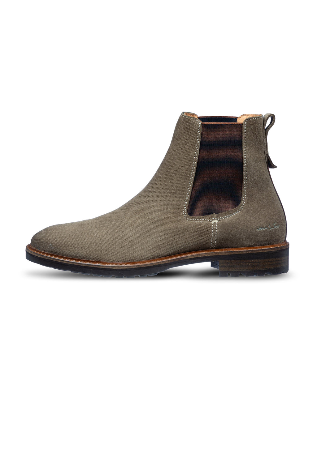 Taupe suède Rigi chelsea boot