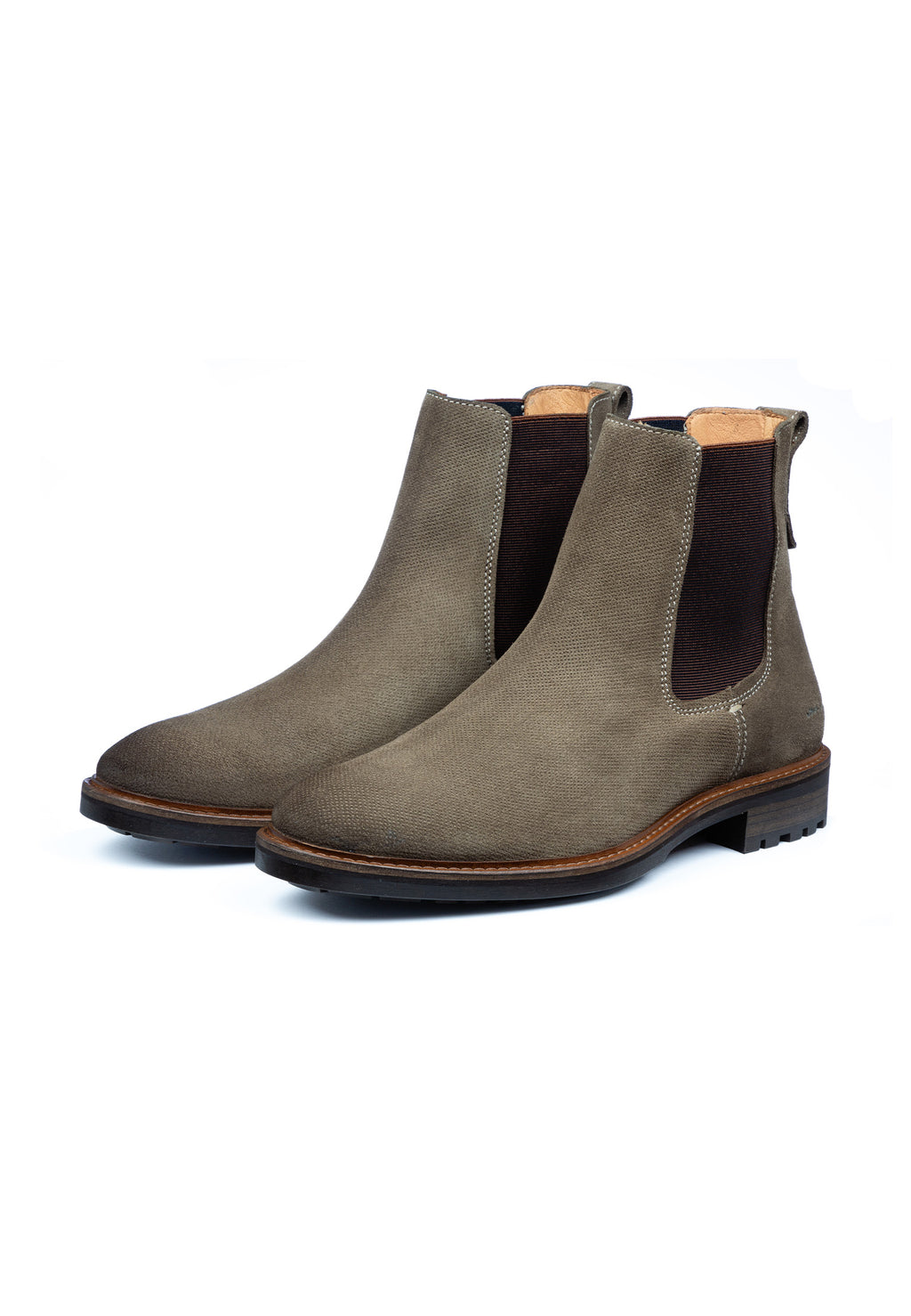 Taupe suède Rigi chelsea boot