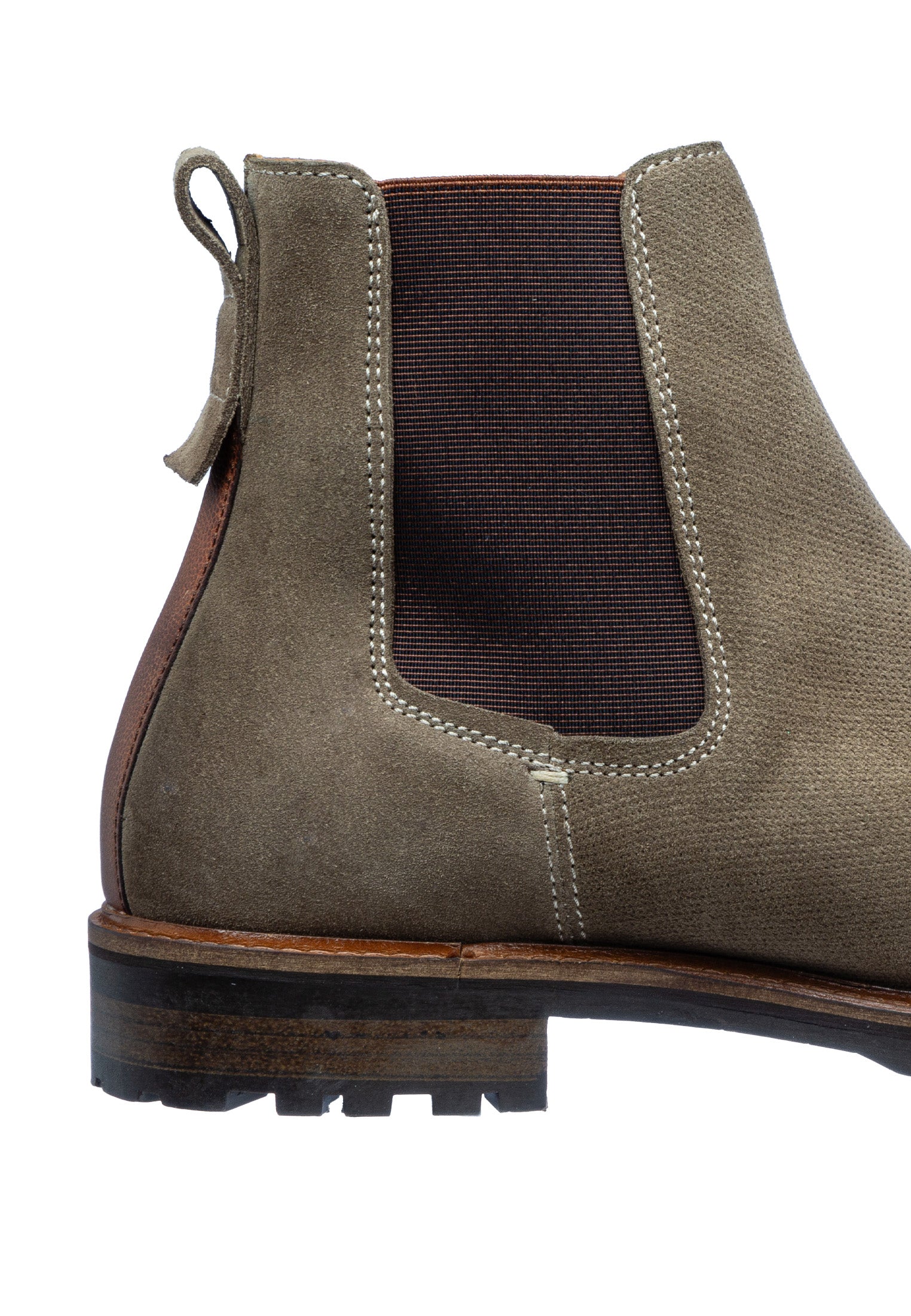 Taupe suède Rigi chelsea boot