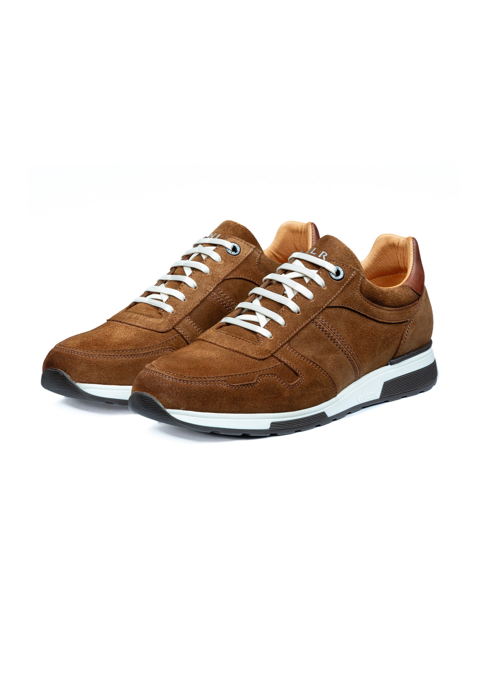 Cognac suede Positano sneaker