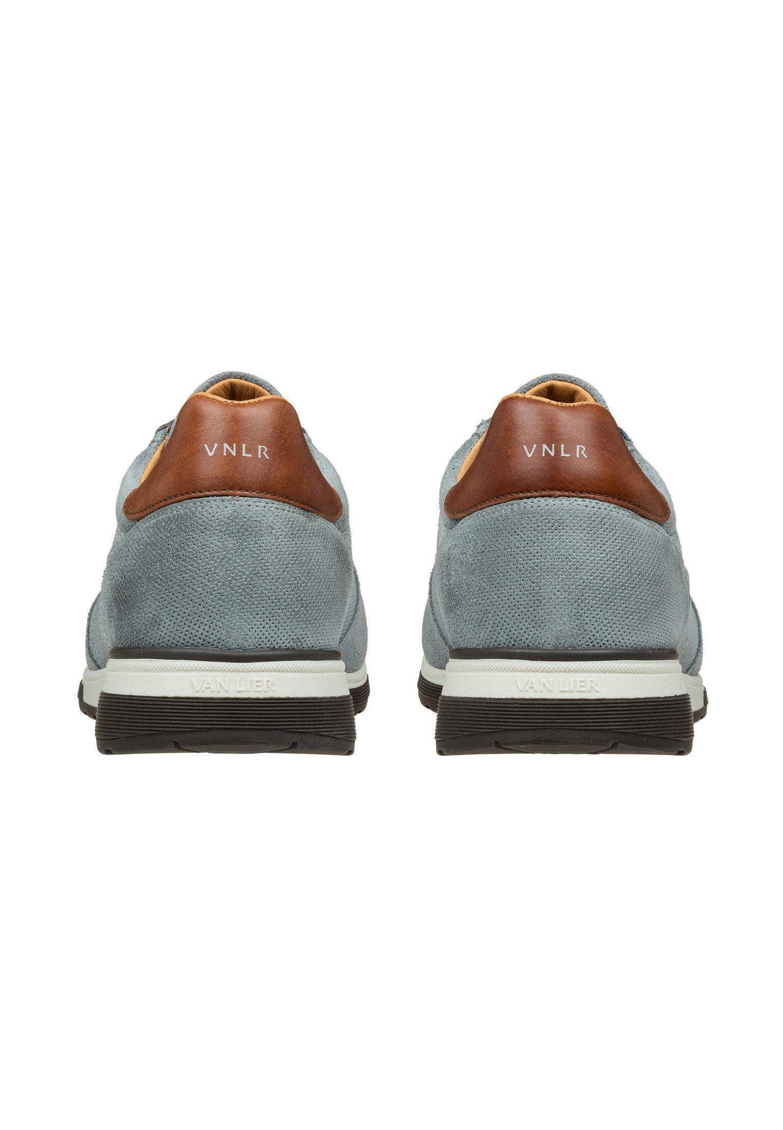 Grijs blauw suède Positano sneaker