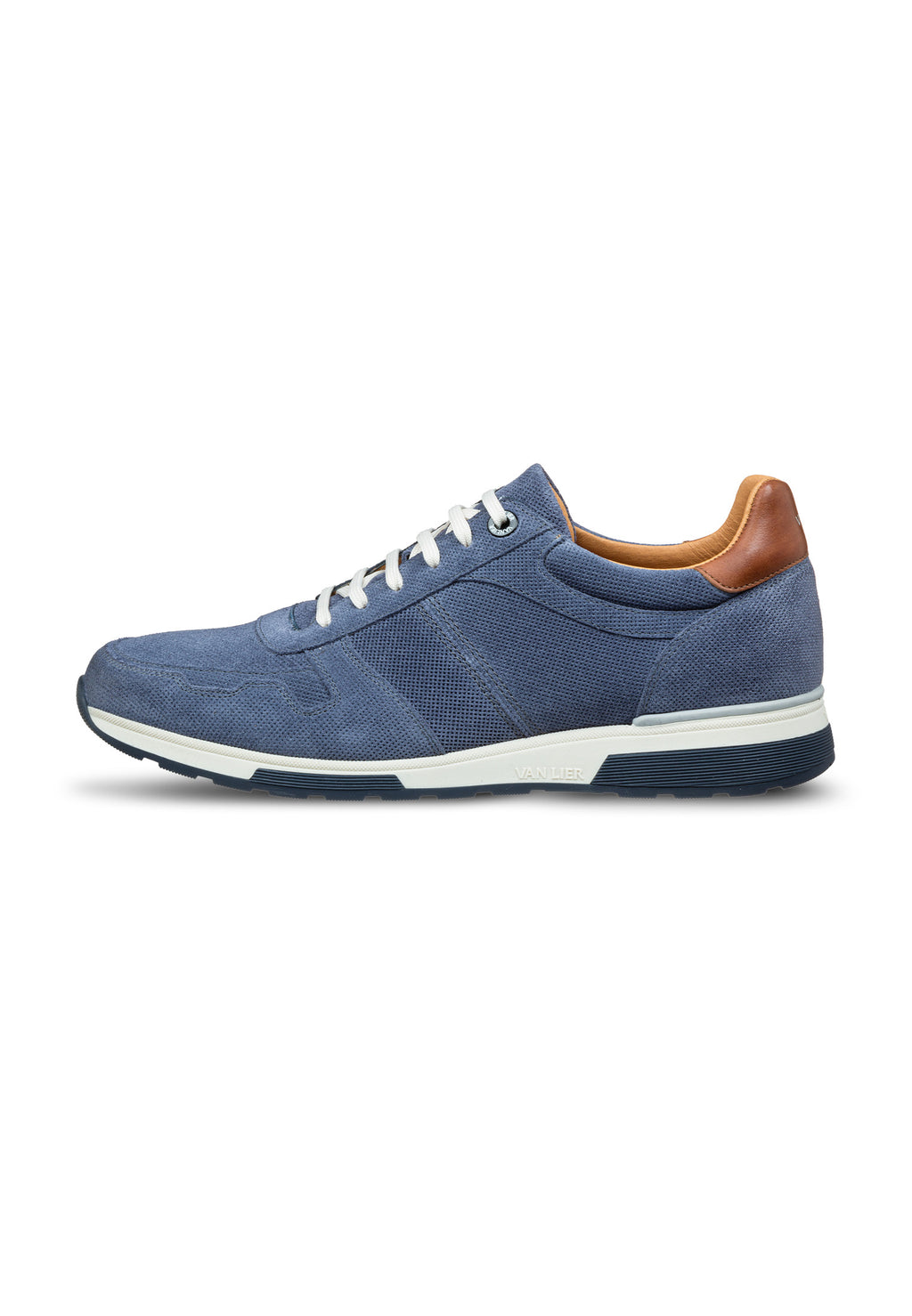 Metal blauw suède Positano sneaker
