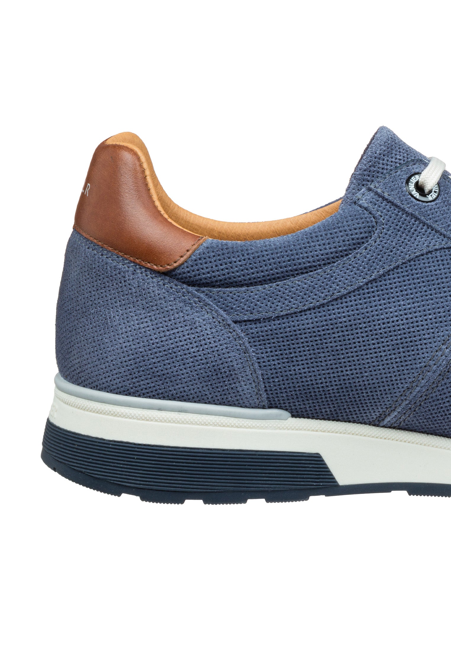 Metal blauw suède Positano sneaker