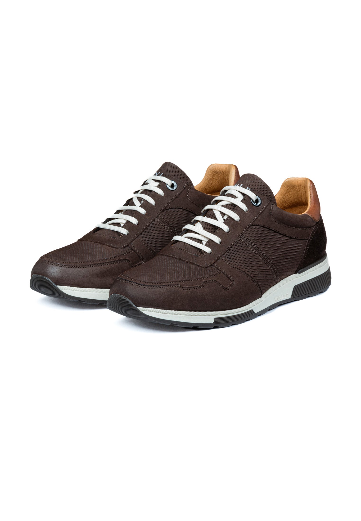 Donker bruin nubuck Positano sneaker