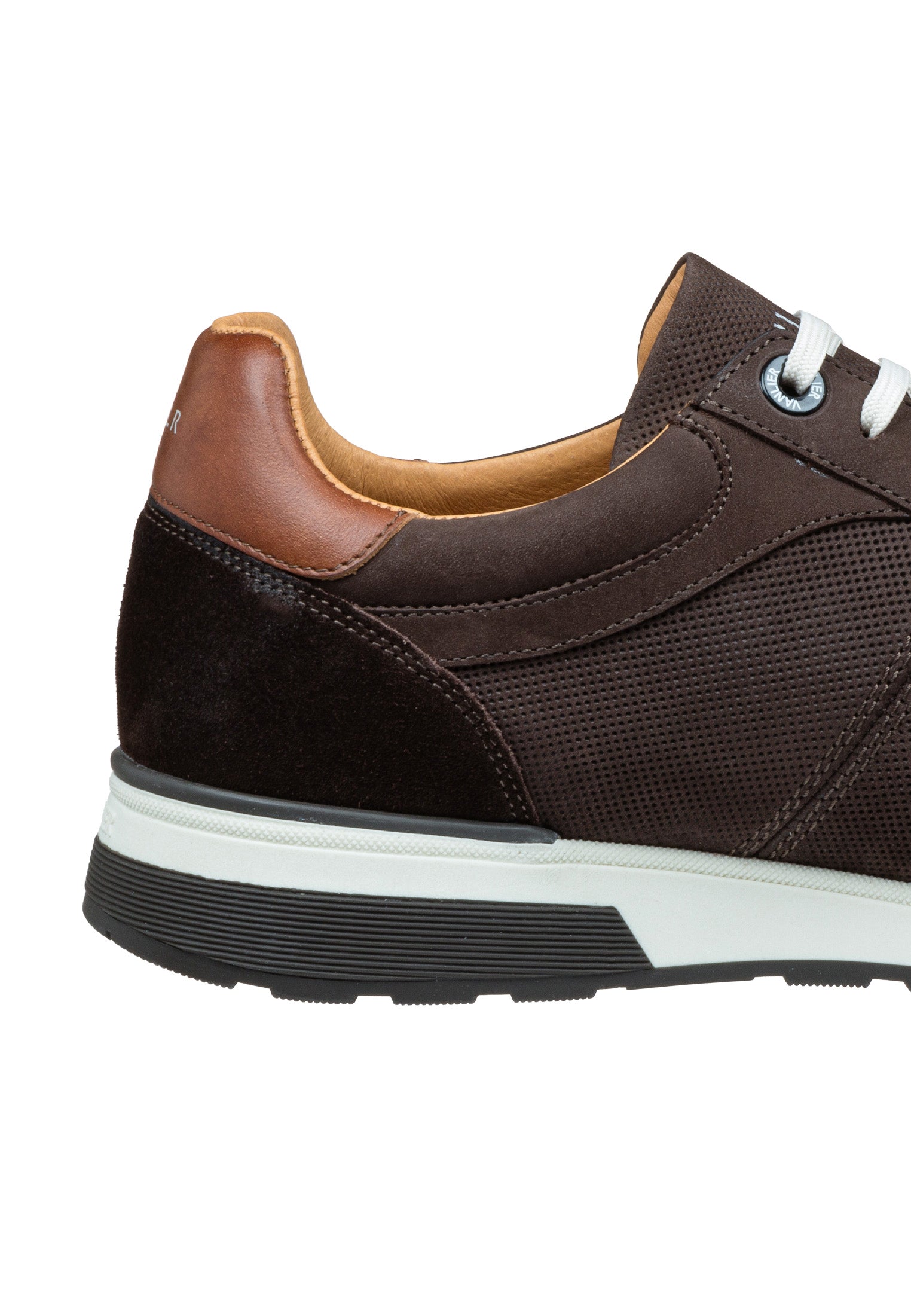 Donker bruin nubuck Positano sneaker