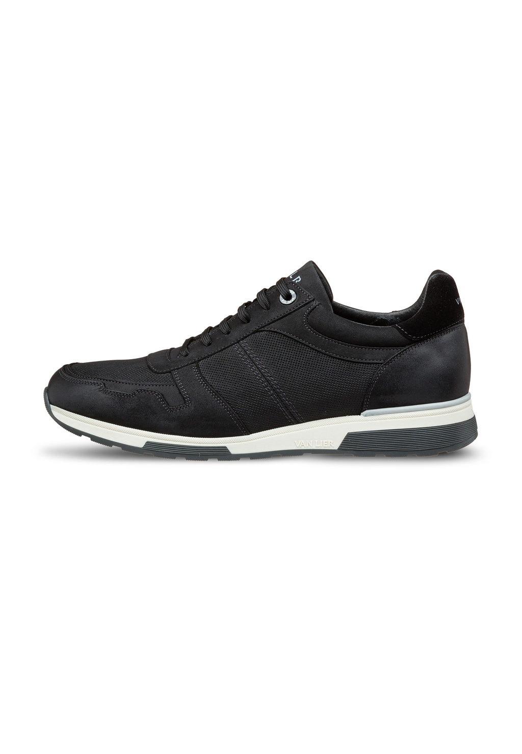 Zwart nubuck Positano sneaker