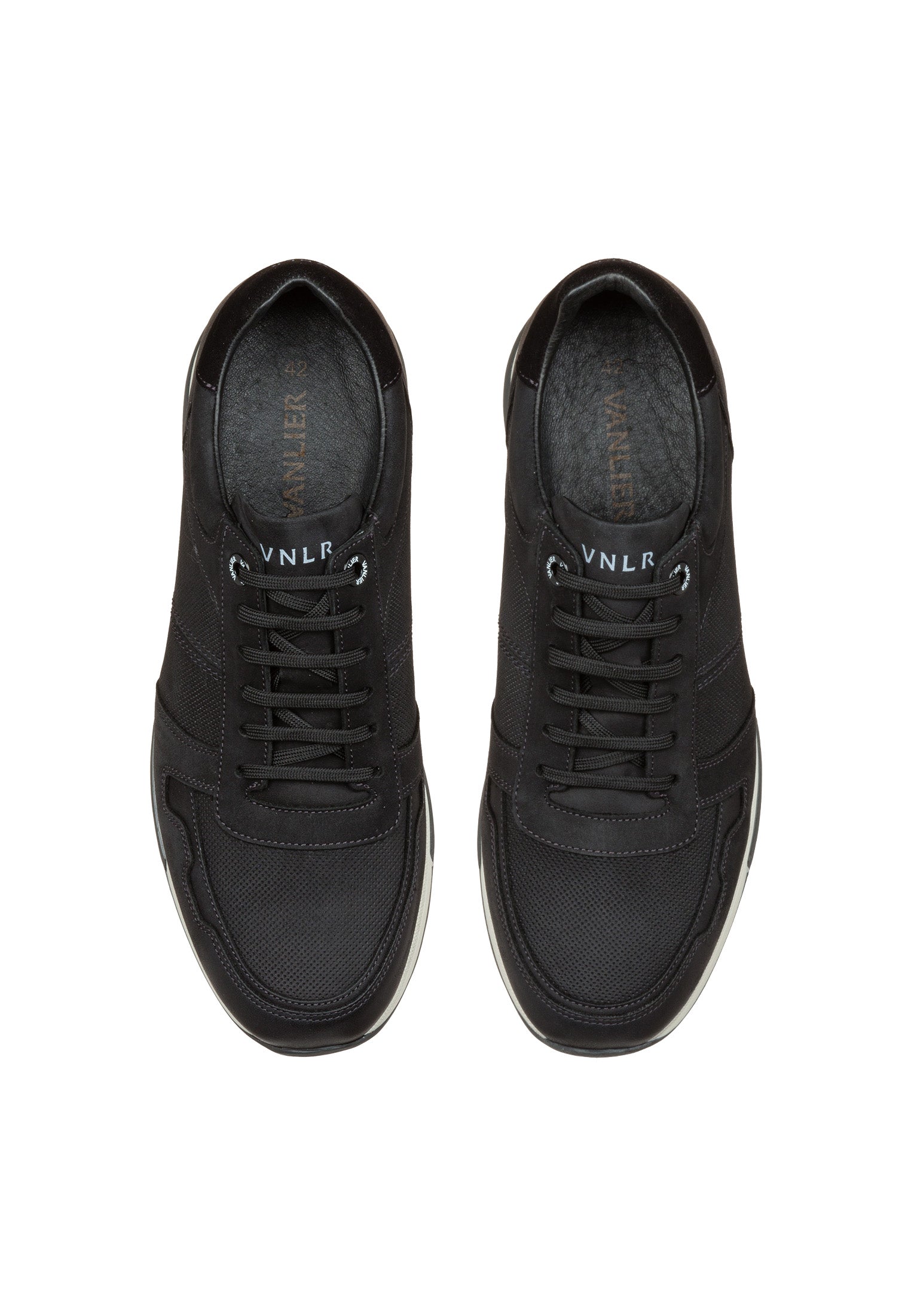 Zwart nubuck Positano sneaker