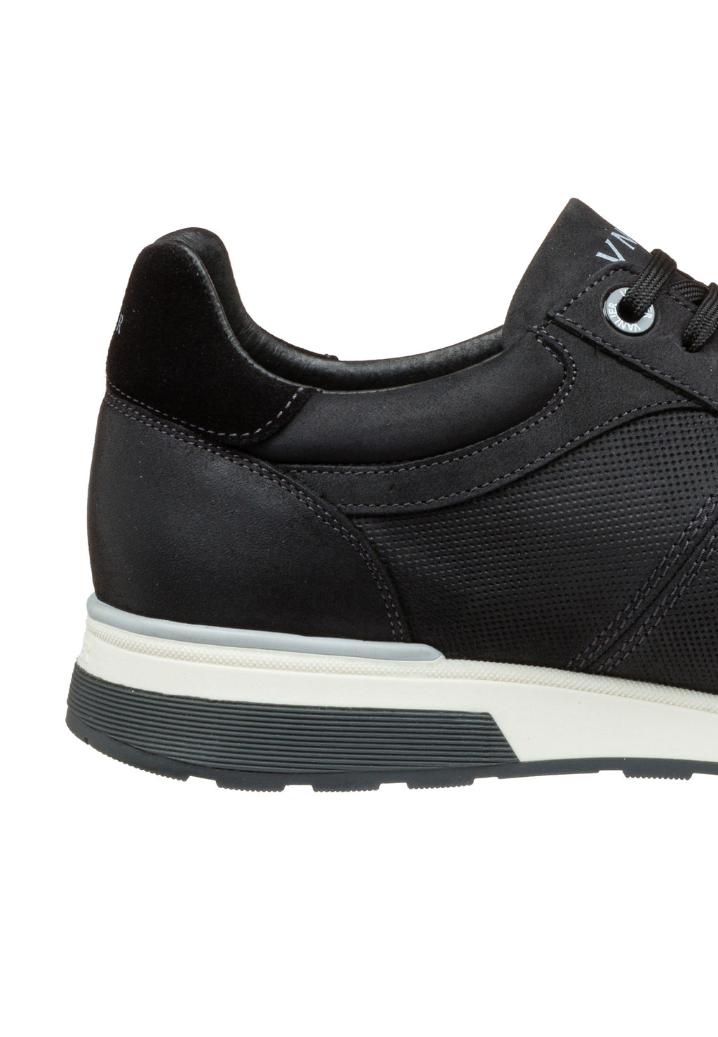 Zwart nubuck Positano sneaker