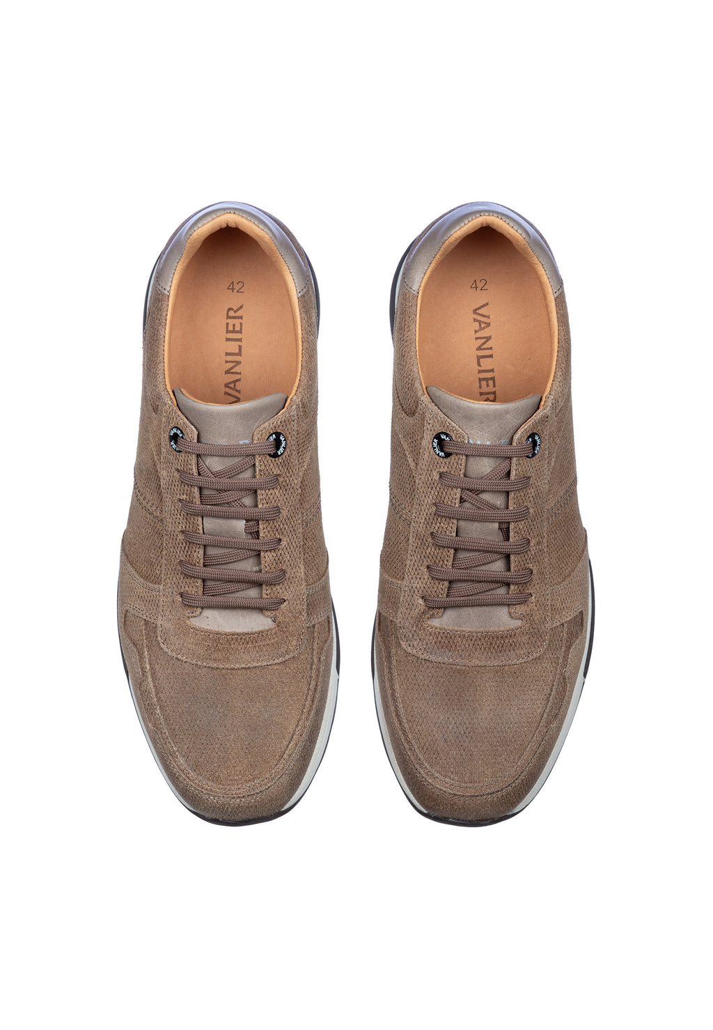 Sand beige suede Positano sneaker