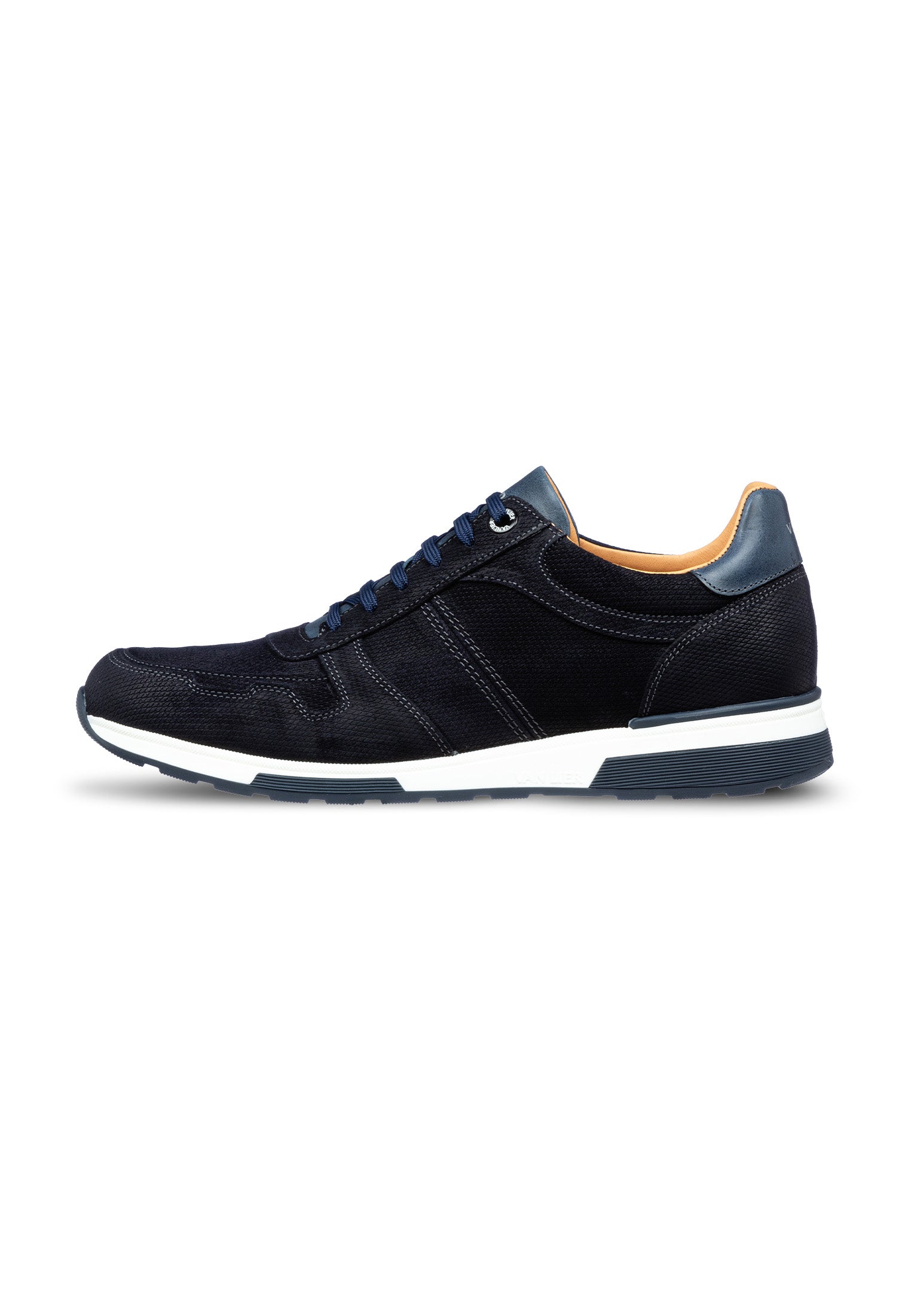 Navy suede Positano sneaker