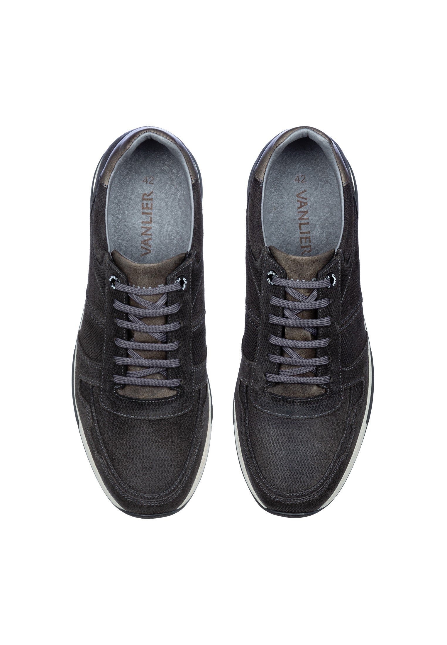 Grijs suède Positano sneaker