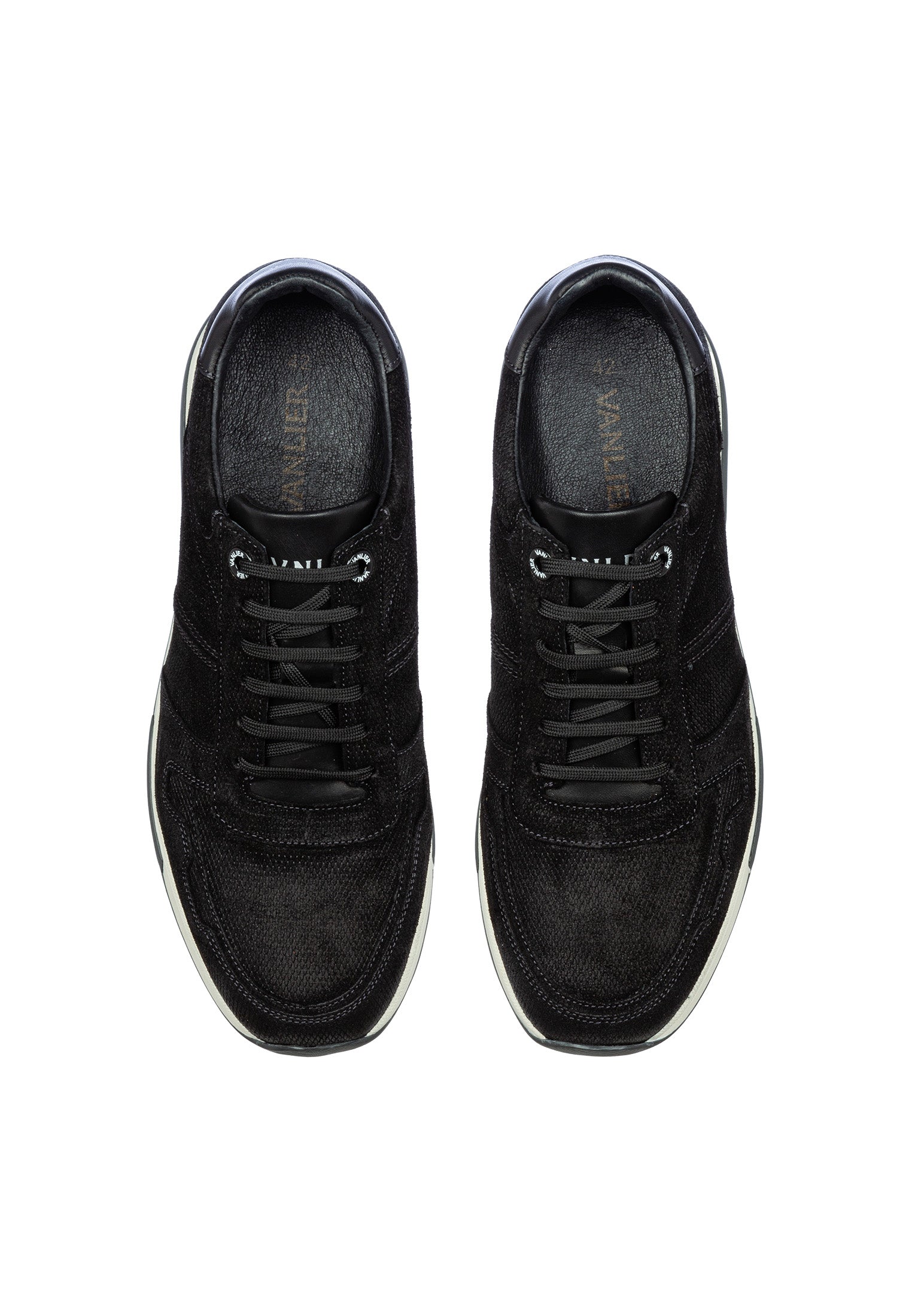 Black suede Positano sneaker