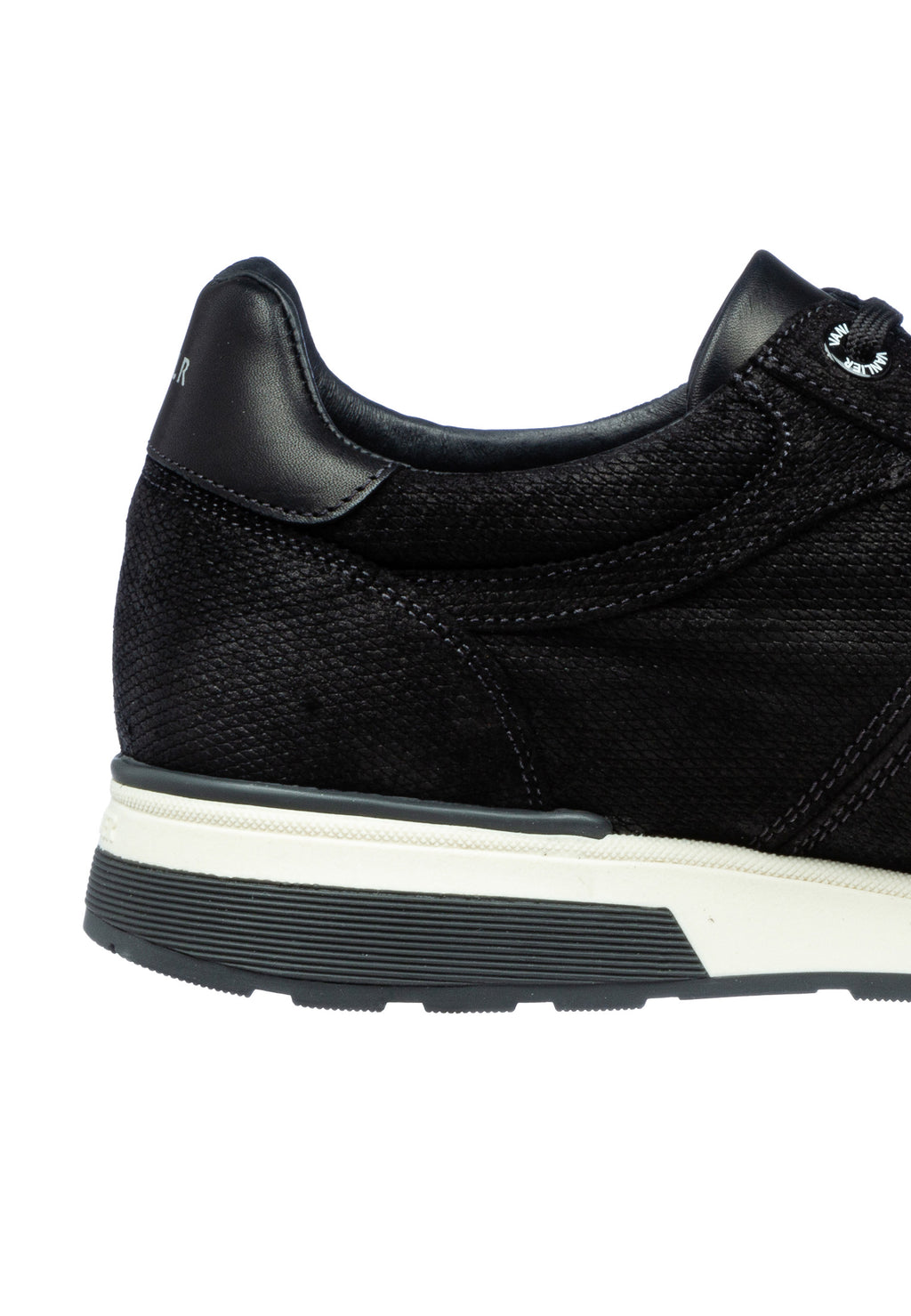 Black suede Positano sneaker