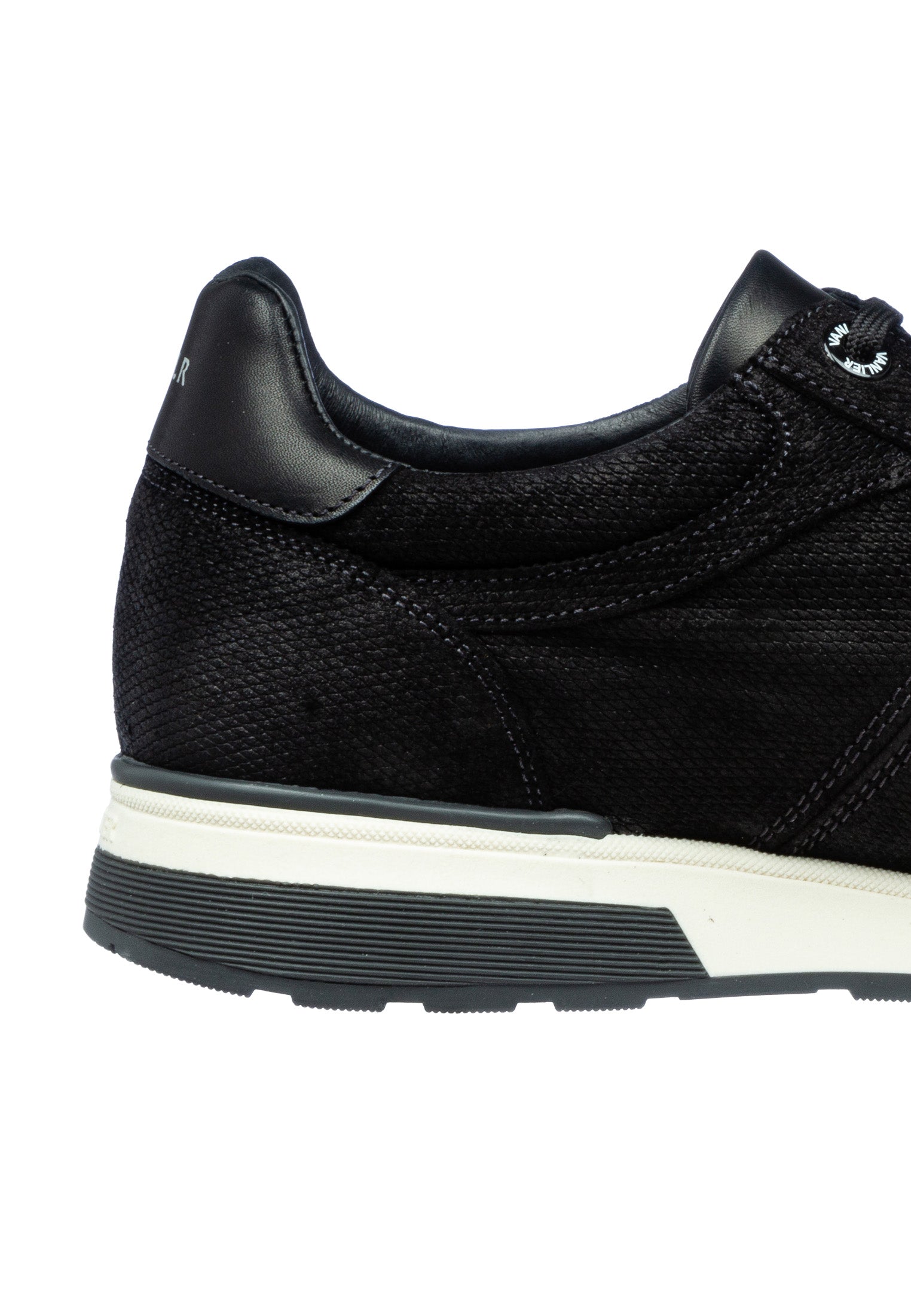Black suede Positano sneaker