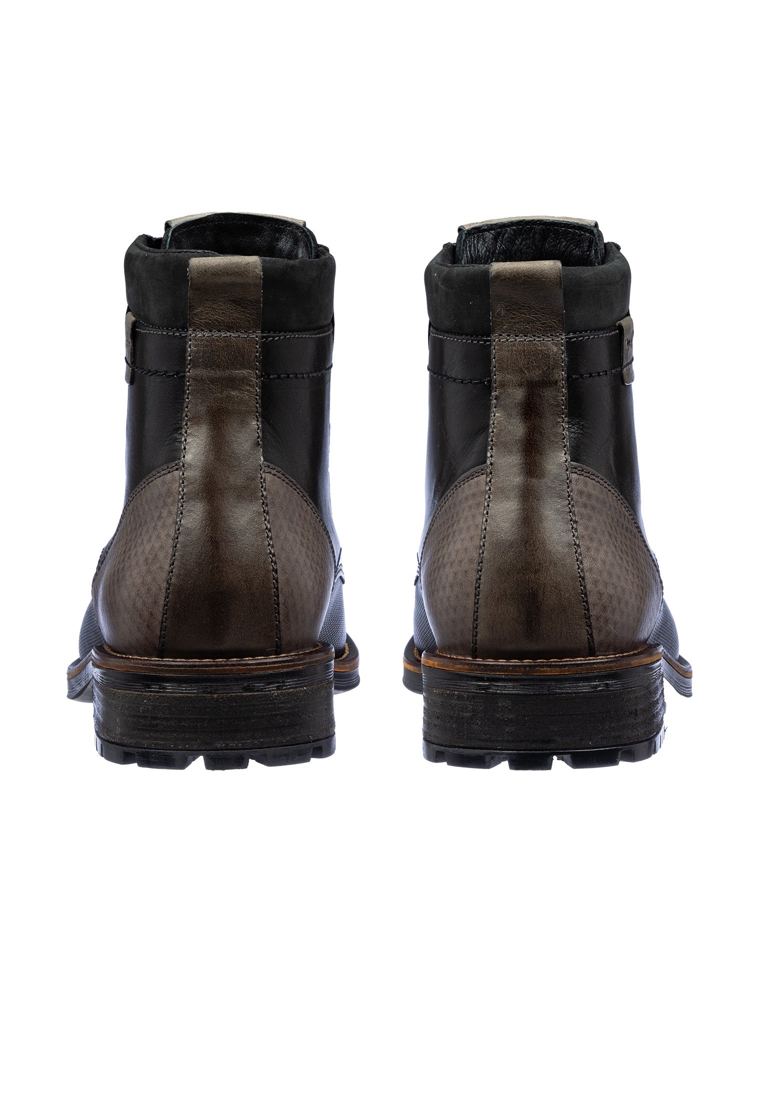Zwart gladleren Fritz boot