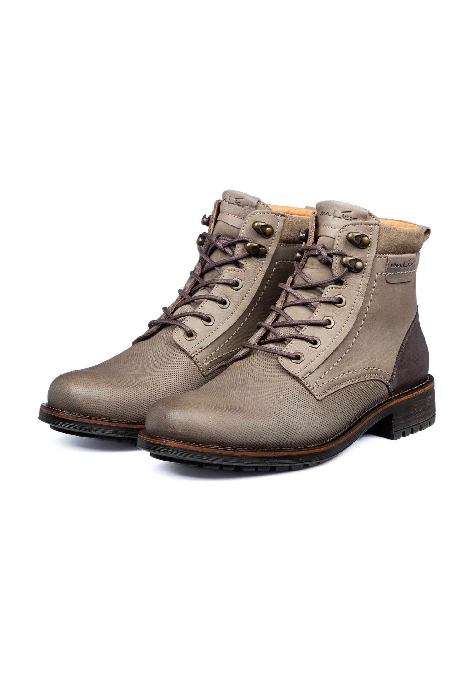 Taupe nubuck Fritz boot