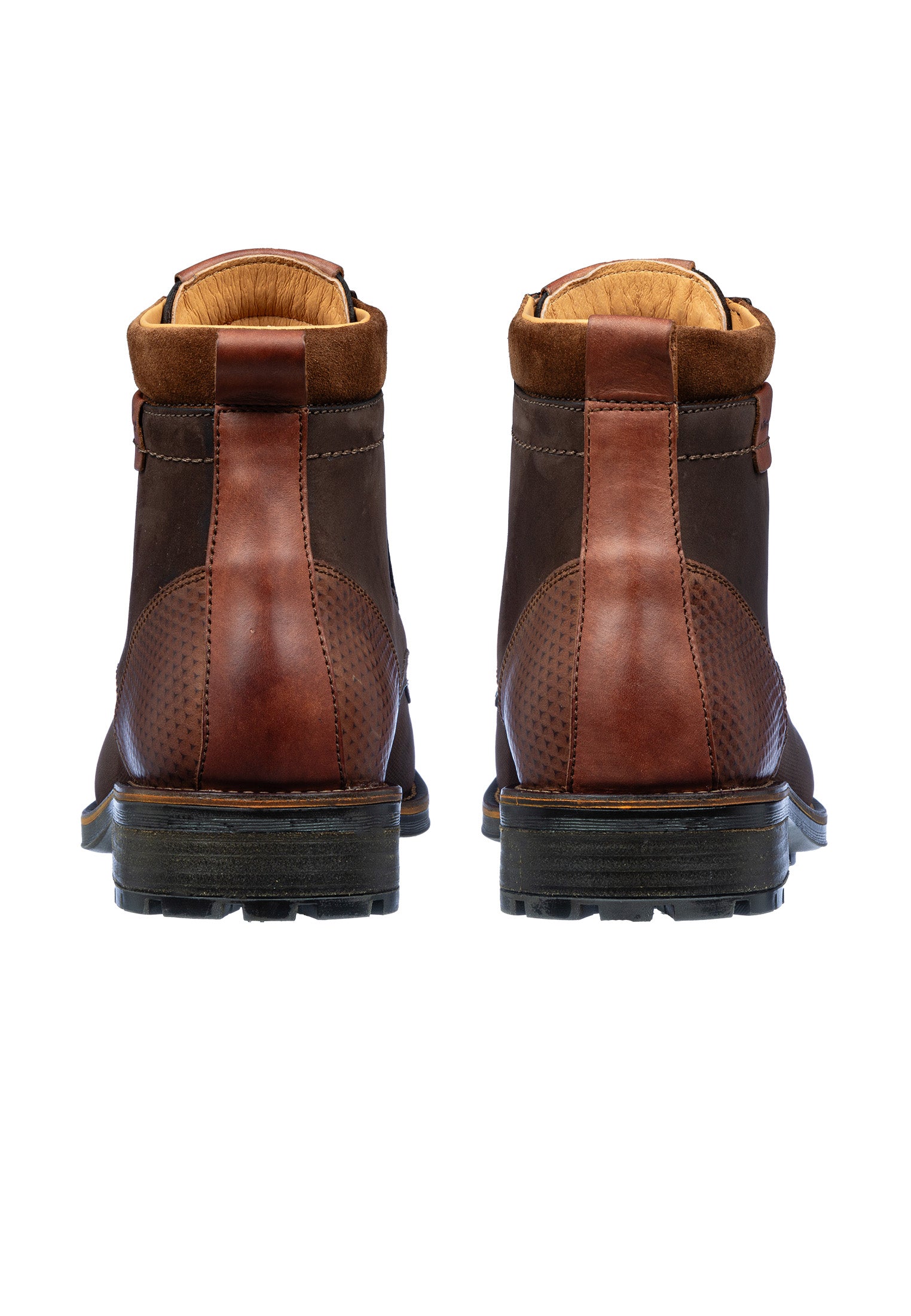 Testa di Moro bruin nubuck Fritz boot