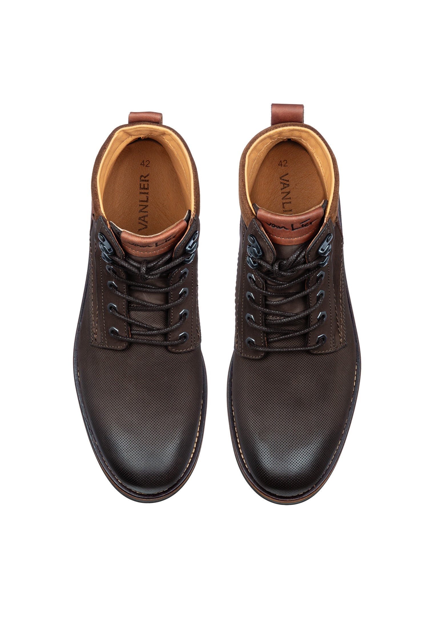 Testa di Moro bruin nubuck Fritz boot