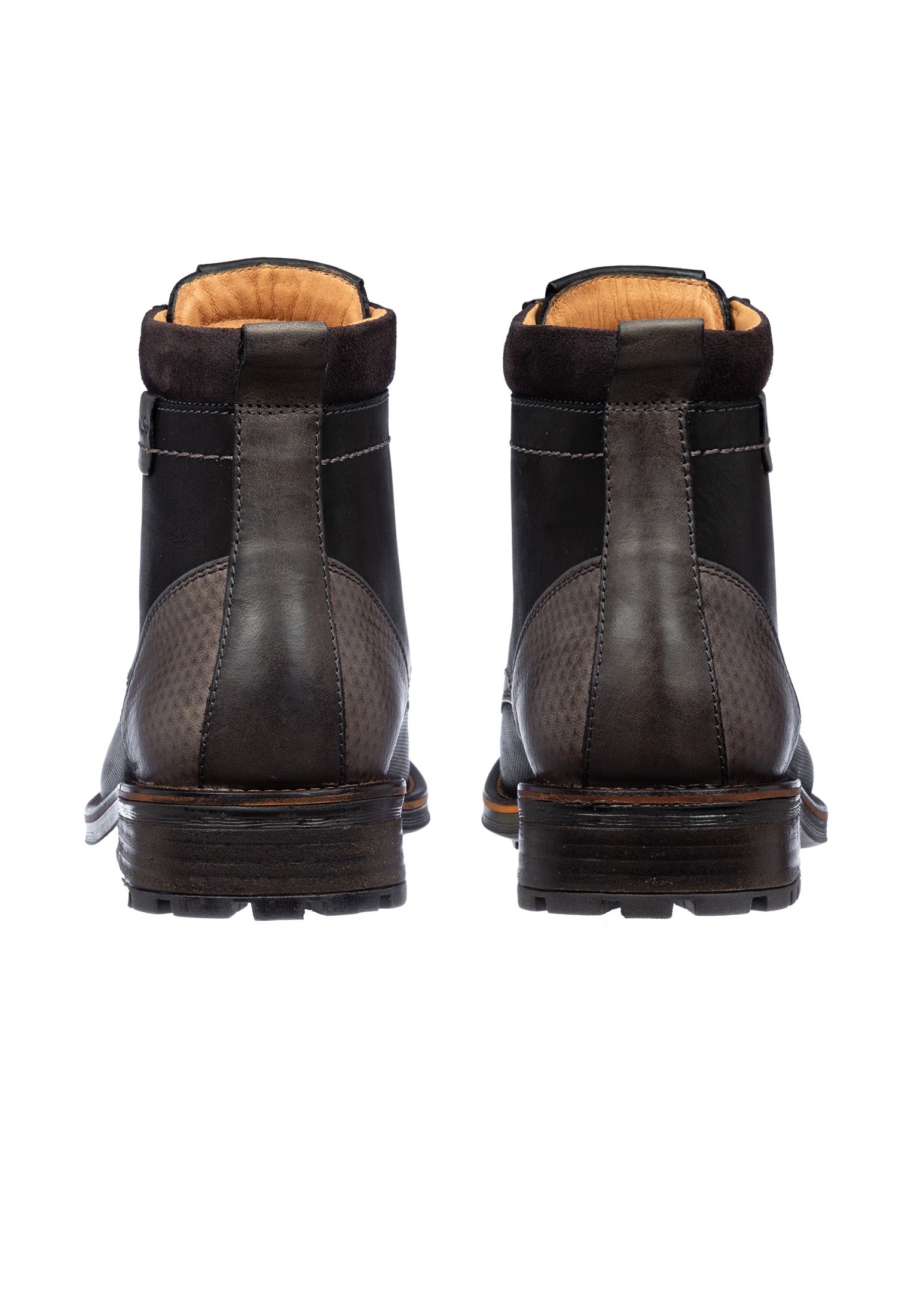 Antraciet grijs nubuck Fritz boot