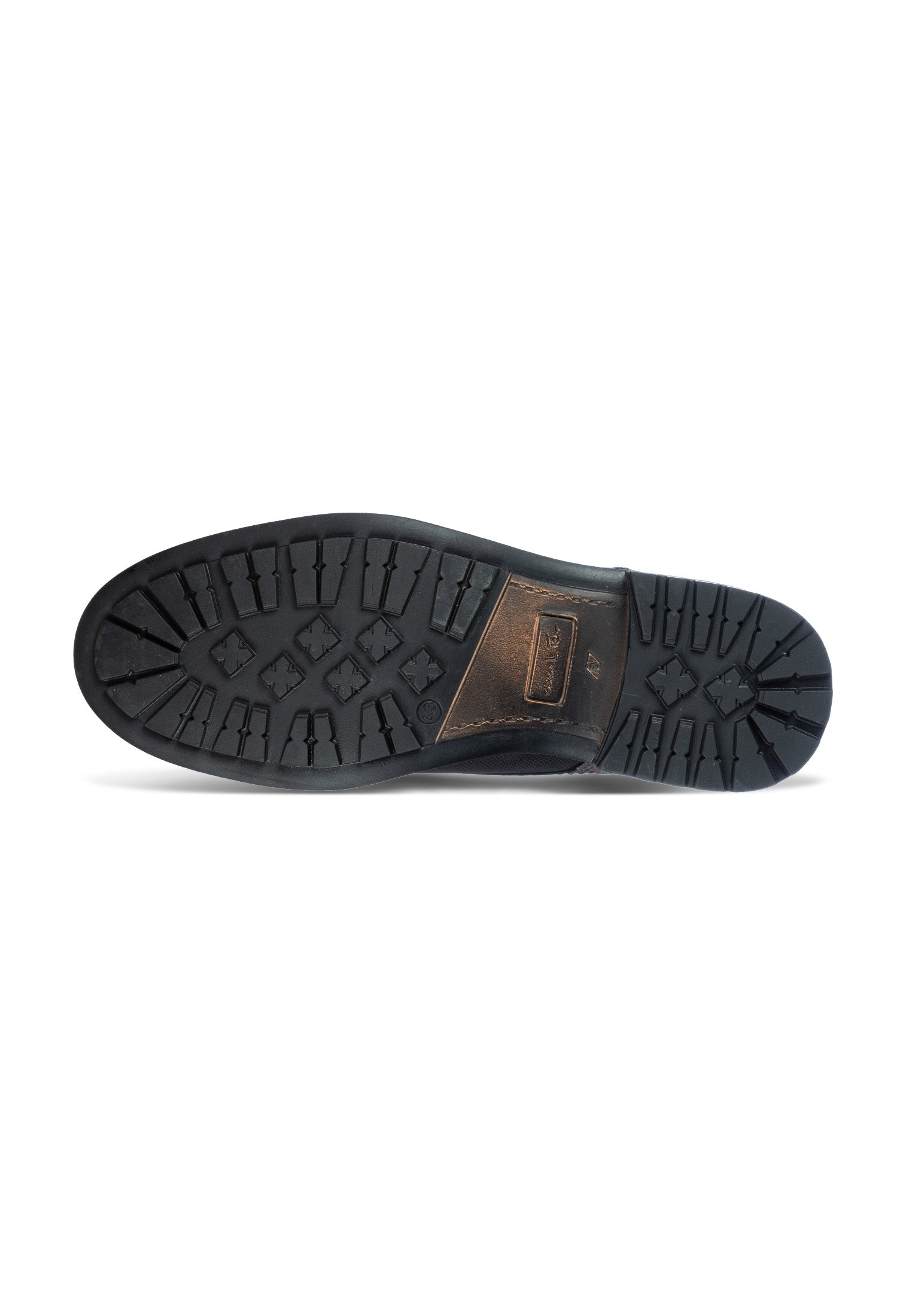Zwart nubuck Fritz boot