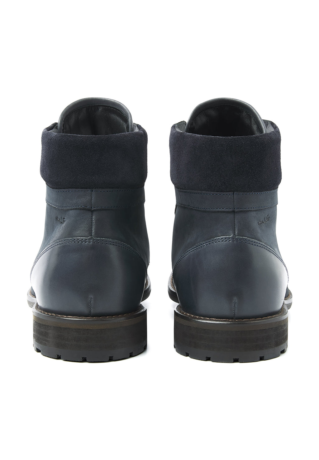 Navy nubuck Henry boot