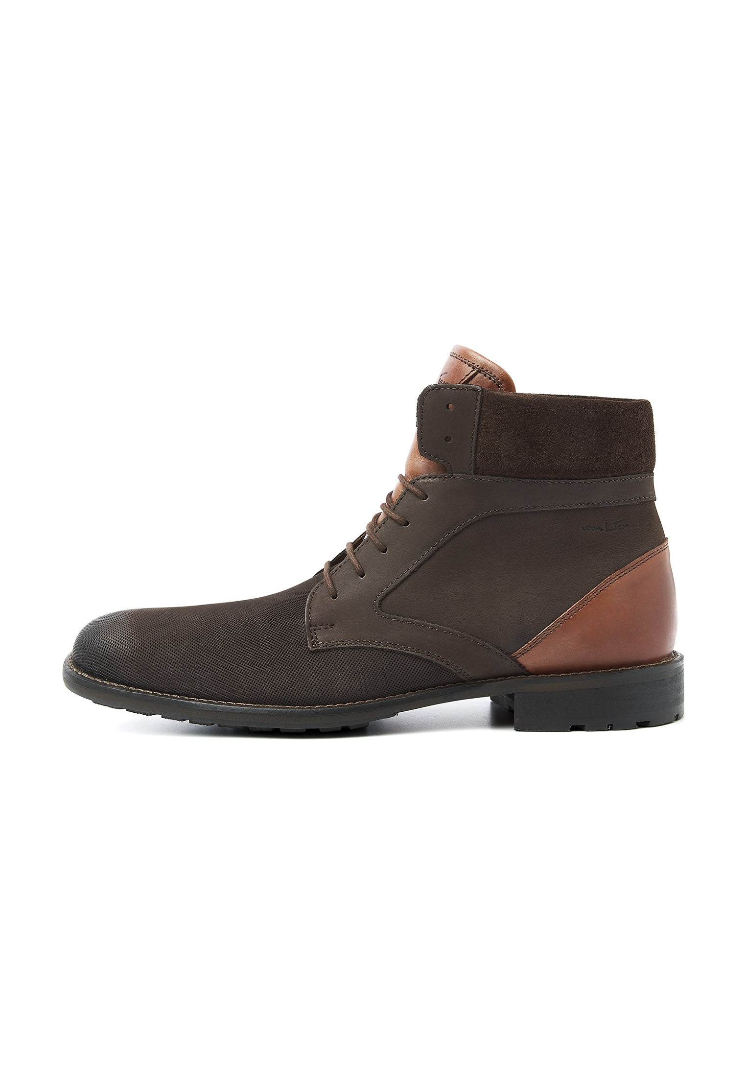 Testa di moro bruin nubuck Henry boot