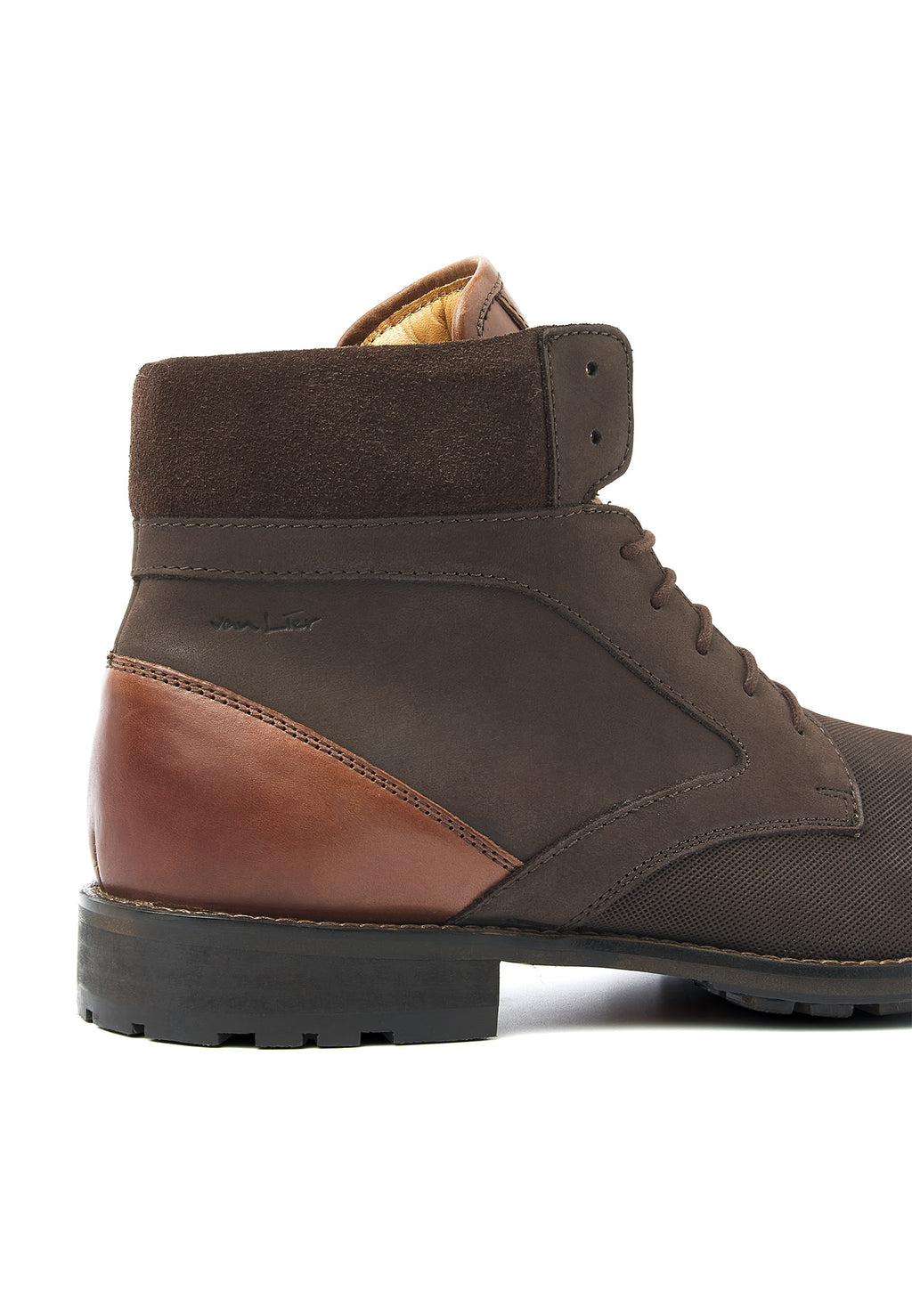 Testa di moro bruin nubuck Henry boot