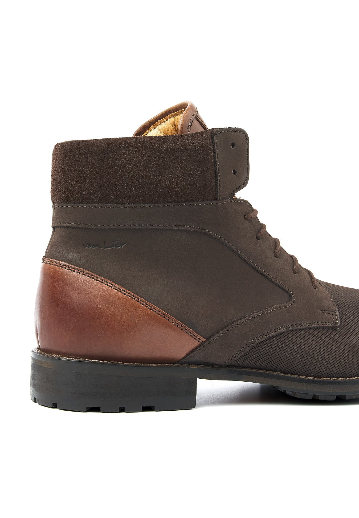 Testa di moro bruin nubuck Henry boot