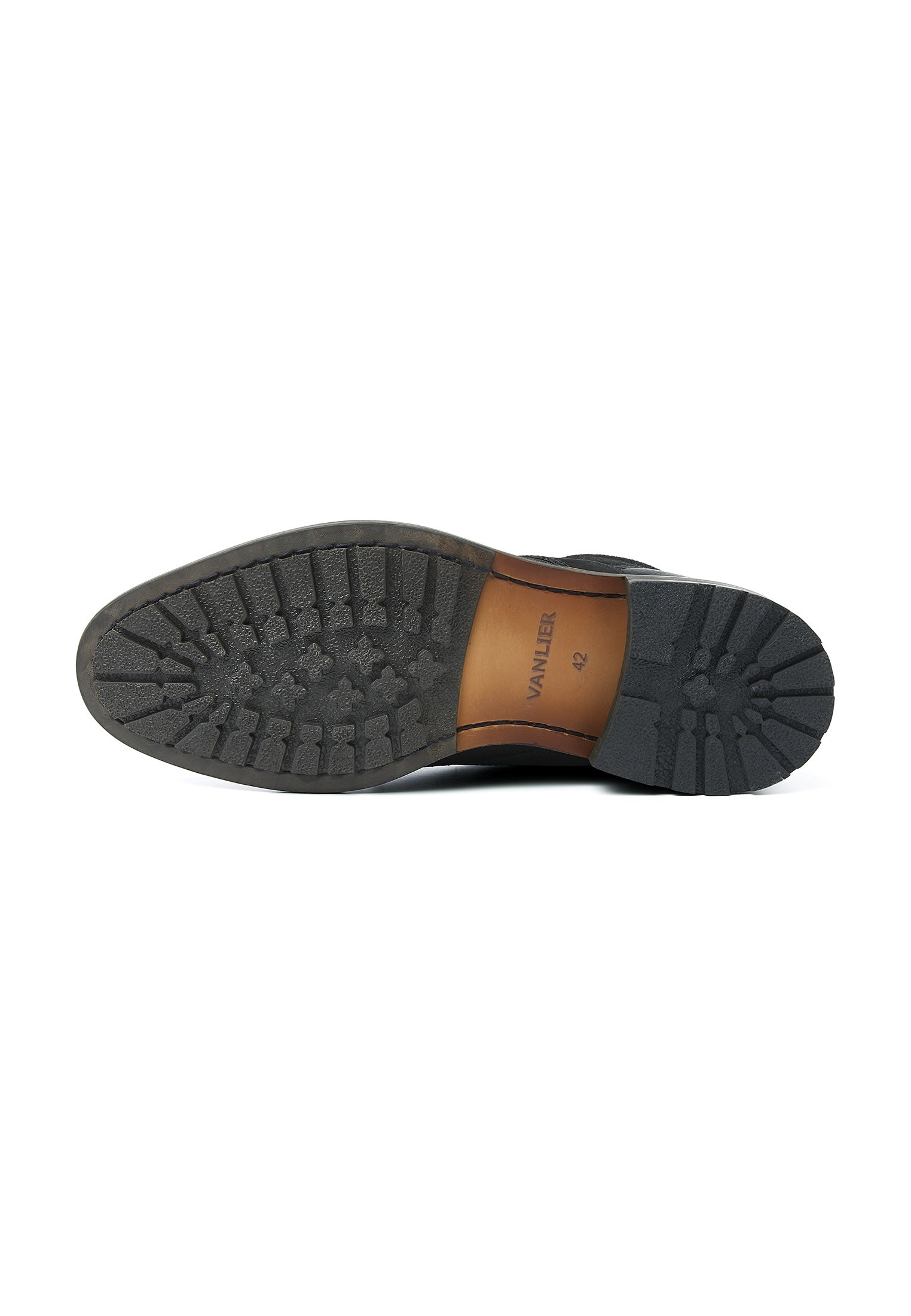 Zwart nubuck Henry boot