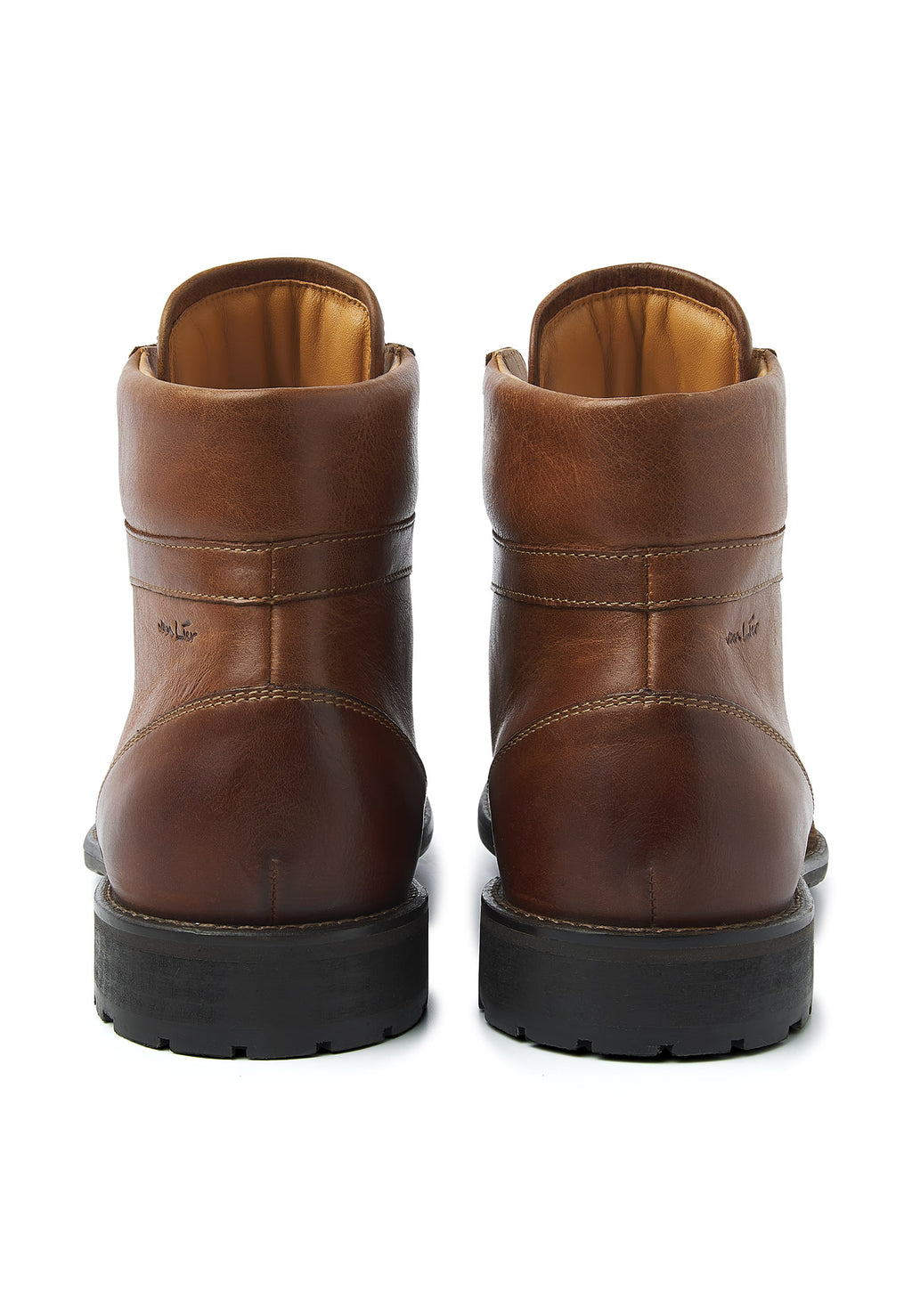 Rust cognac suede Henry boot – VANLIER