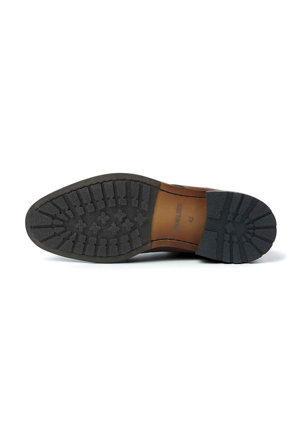 Rust cognac suede Henry boot – VANLIER