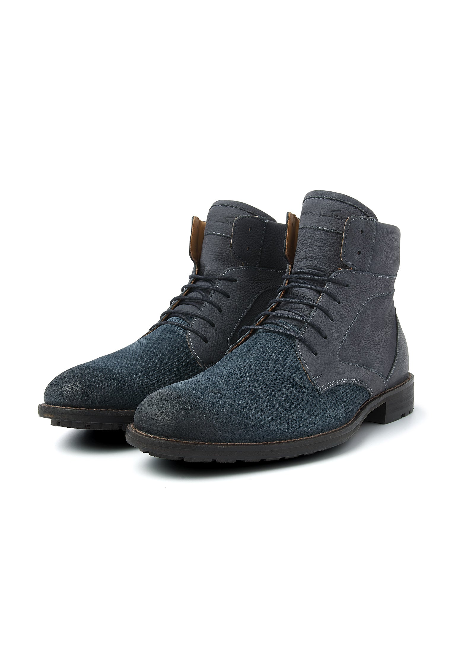 Petrol blauw Henry boot