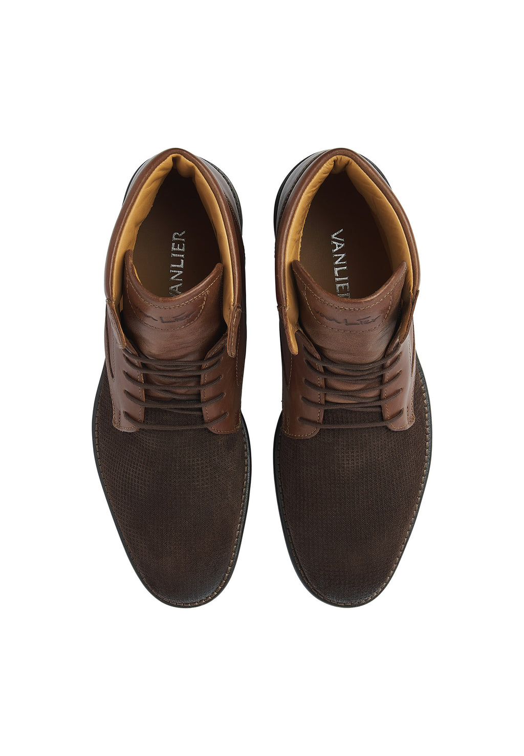 Cognac bruin combi Henry boot