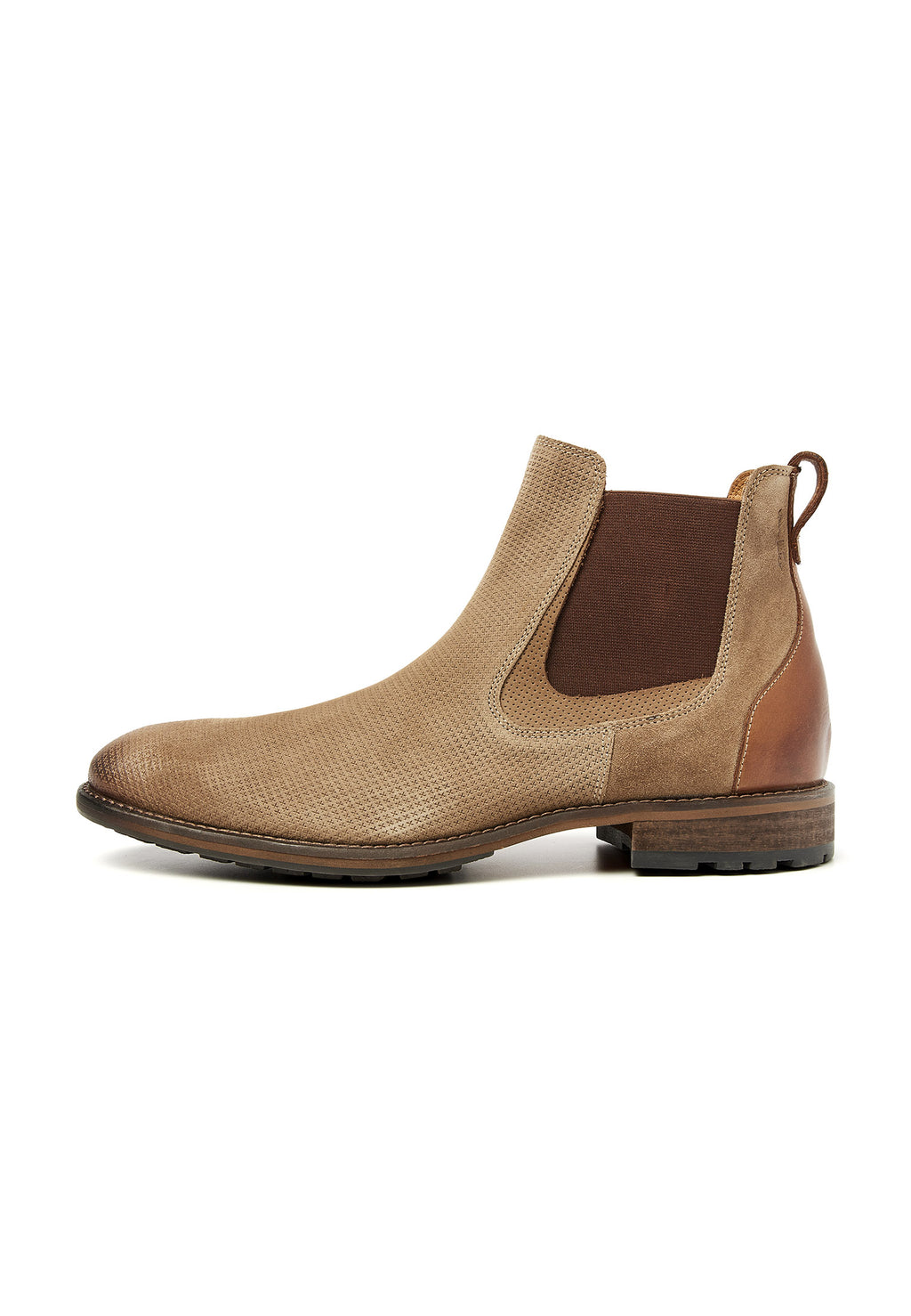 Taupe suède Henry chelsea boot