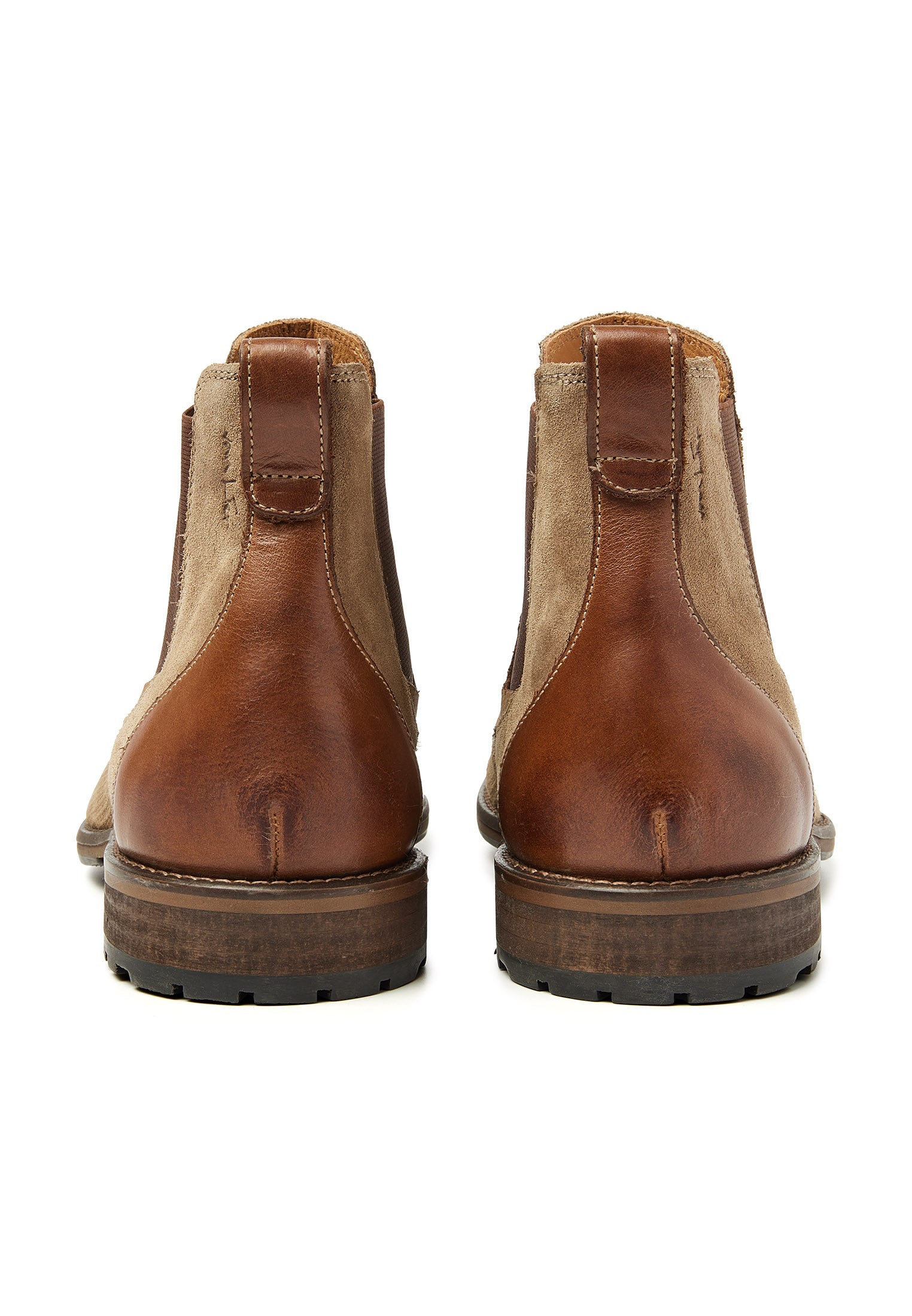 Taupe suède Henry chelsea boot